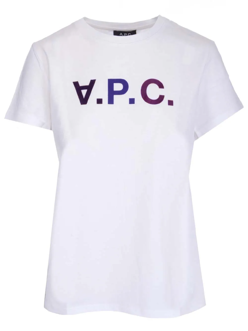 A.P.C. Logo Printed Crewneck T-Shirt