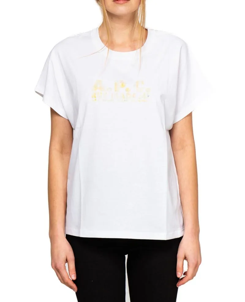 A.P.C. Logo Printed Crewneck T-Shirt