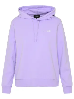 A.P.C. Logo Printed Drawstring Hoodie