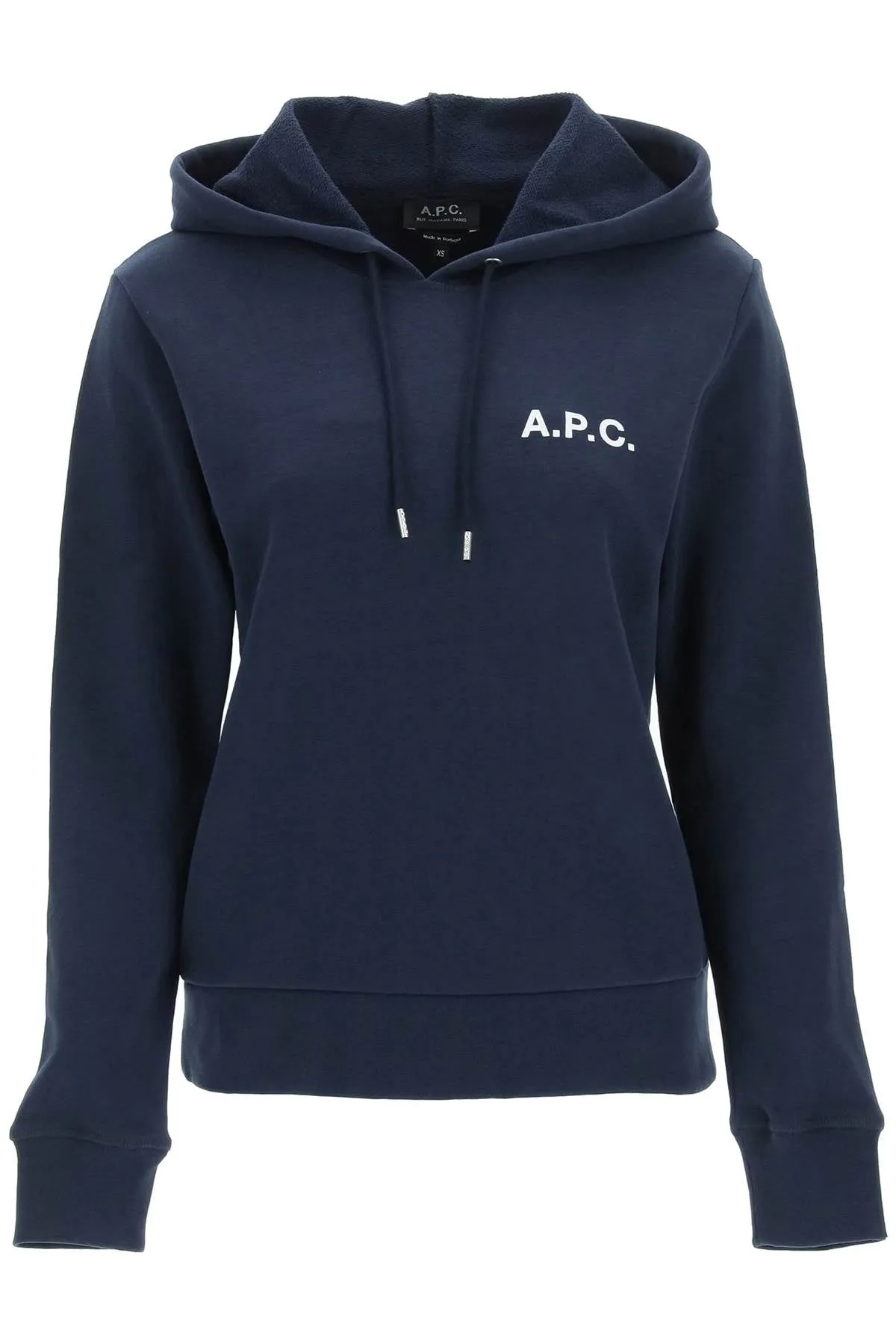 A.P.C. Logo Printed Drawstring Hoodie