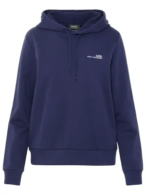 A.P.C. Logo Printed Hoodie