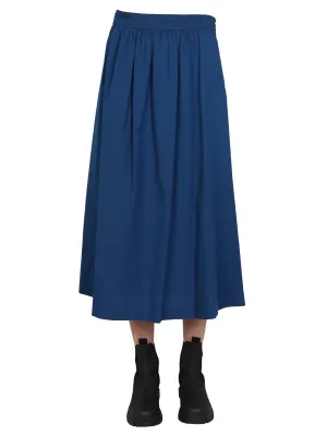 A.P.C. Ravena Pleated Midi Skirt