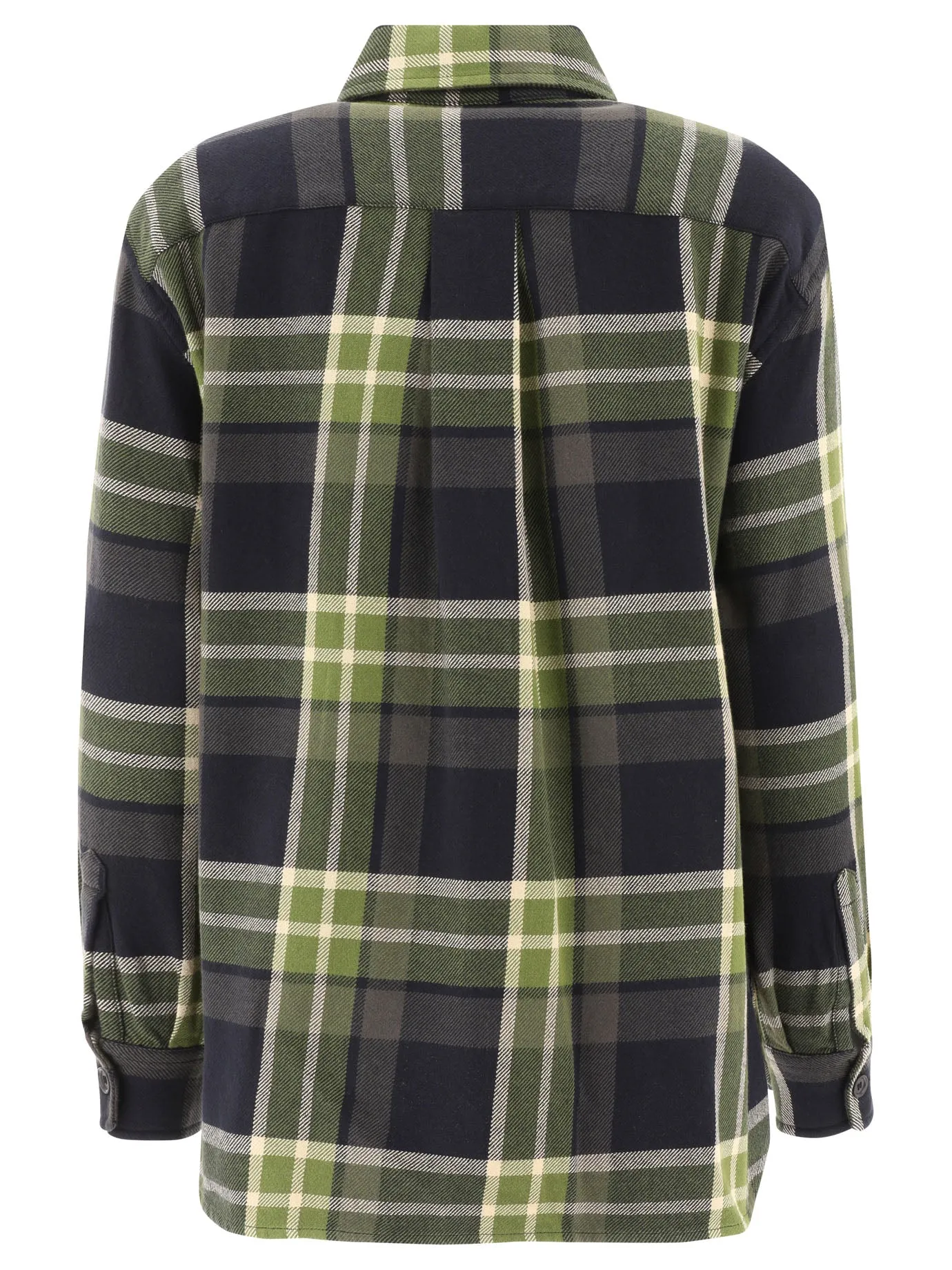 Aspesi Checked Long-Sleeved Shirt