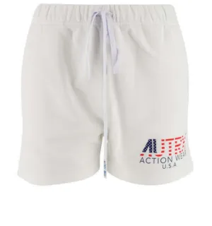 Autry Logo Printed Drawstring Shorts