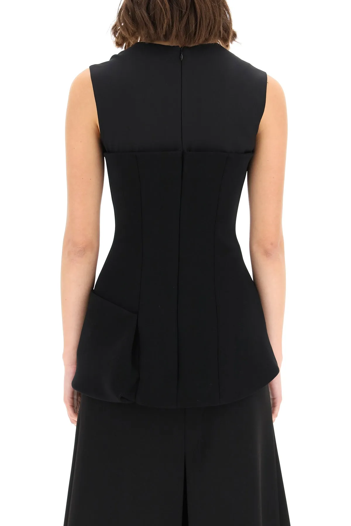 A.W.A.K.E. Mode Corseted Sleeveless Top