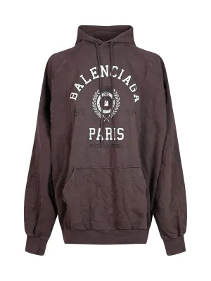 Balenciaga College 1917 Oversized Hoodie
