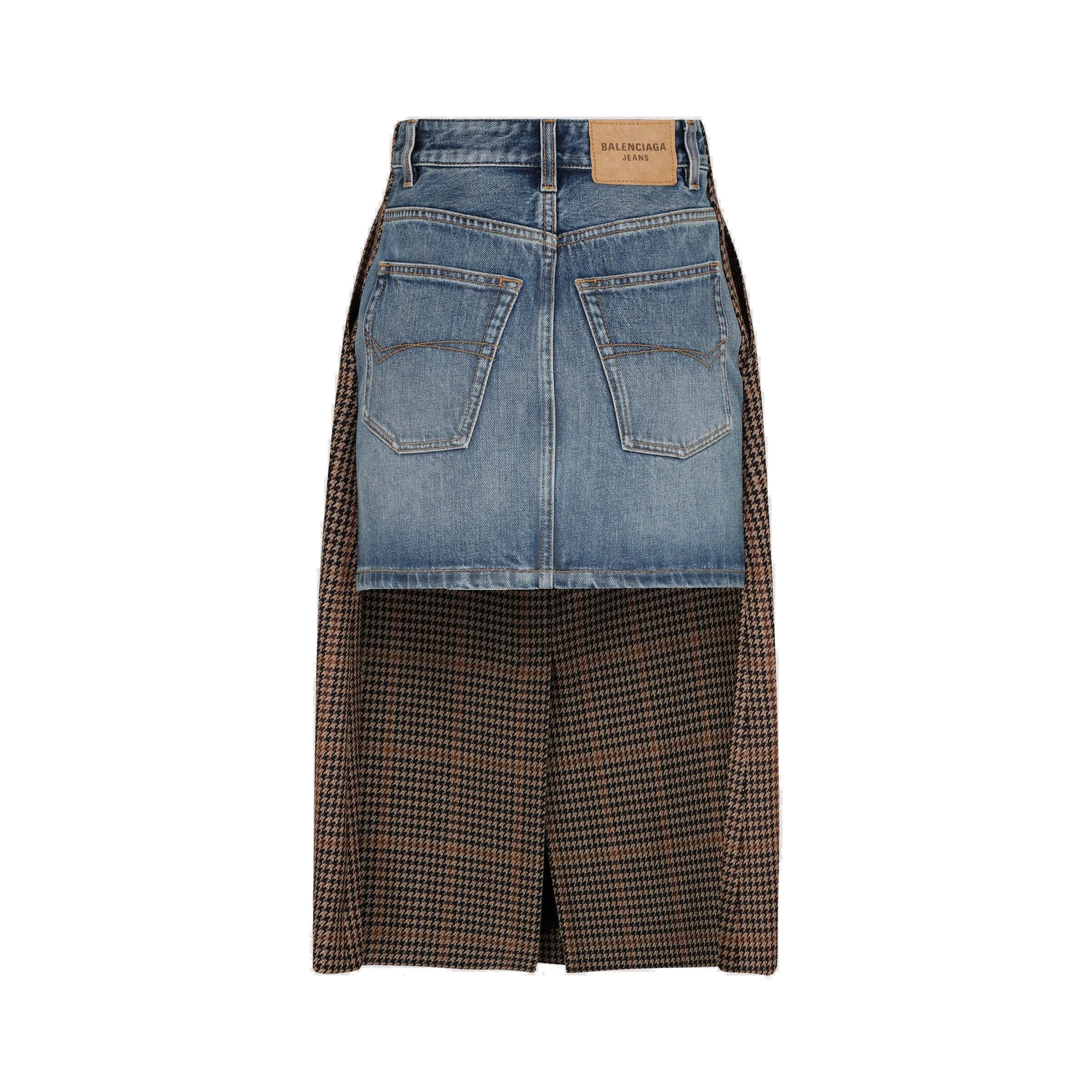 Balenciaga Flat Box Pleat Skirt