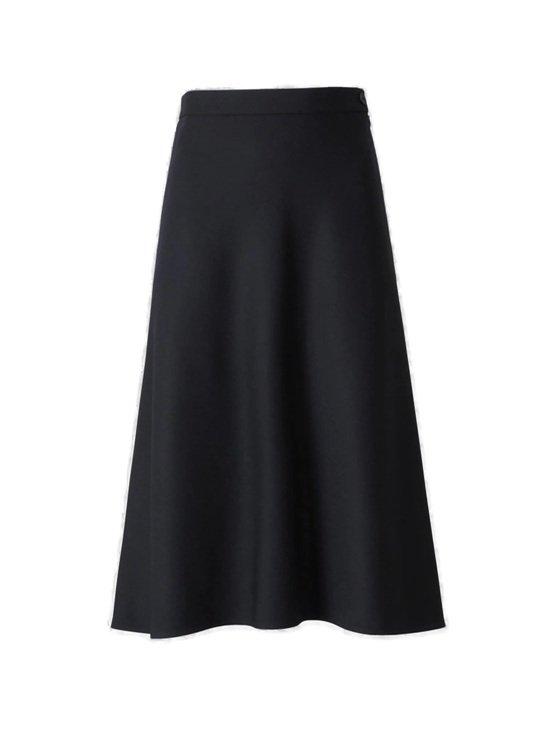 Balenciaga High-Rise Midi Flared Skirt