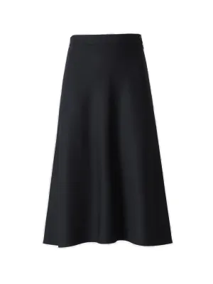 Balenciaga High-Rise Midi Flared Skirt