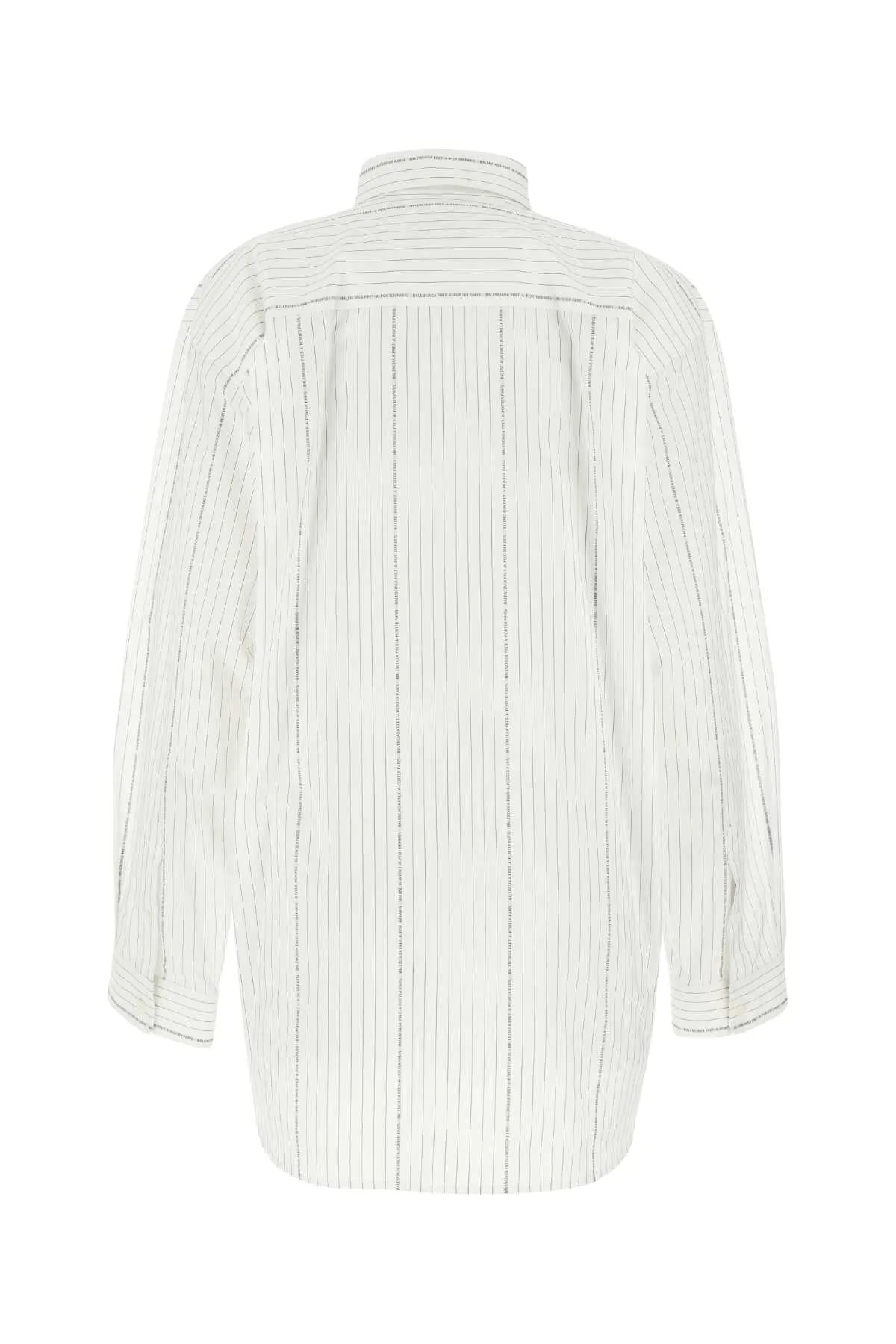 Balenciaga Large Fit Striped Shirt