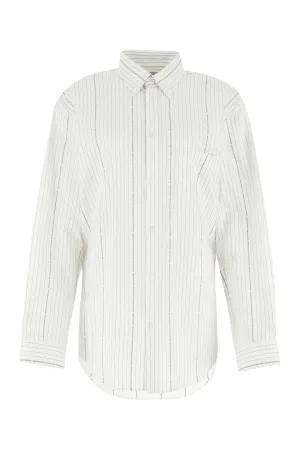 Balenciaga Large Fit Striped Shirt