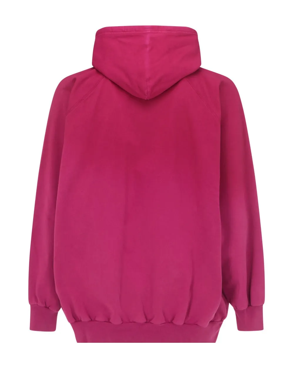 Balenciaga Logo Detailed Drawstring Hoodie