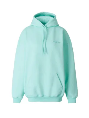 Balenciaga Logo Embroidered Hoodie