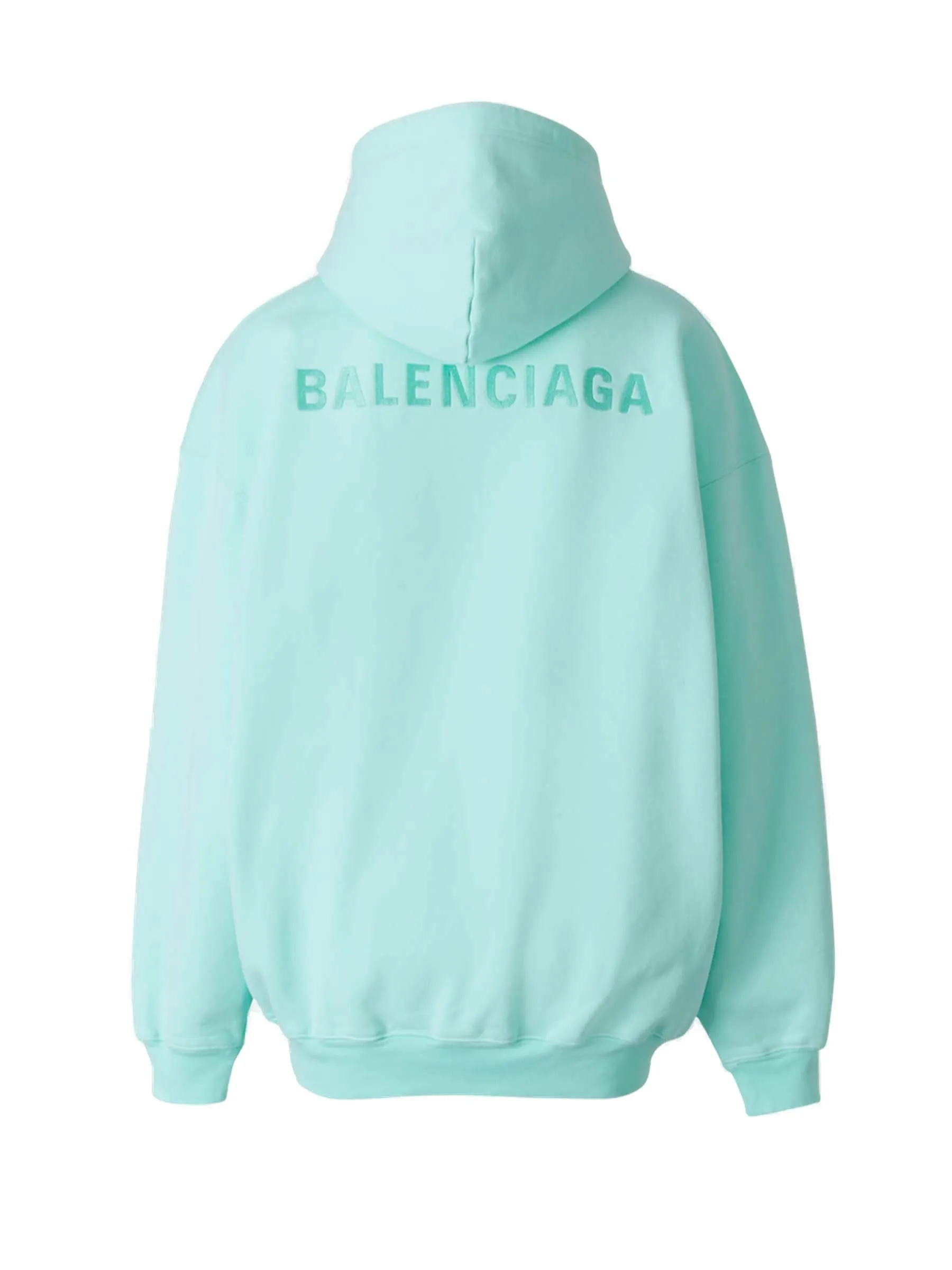 Balenciaga Logo Embroidered Hoodie