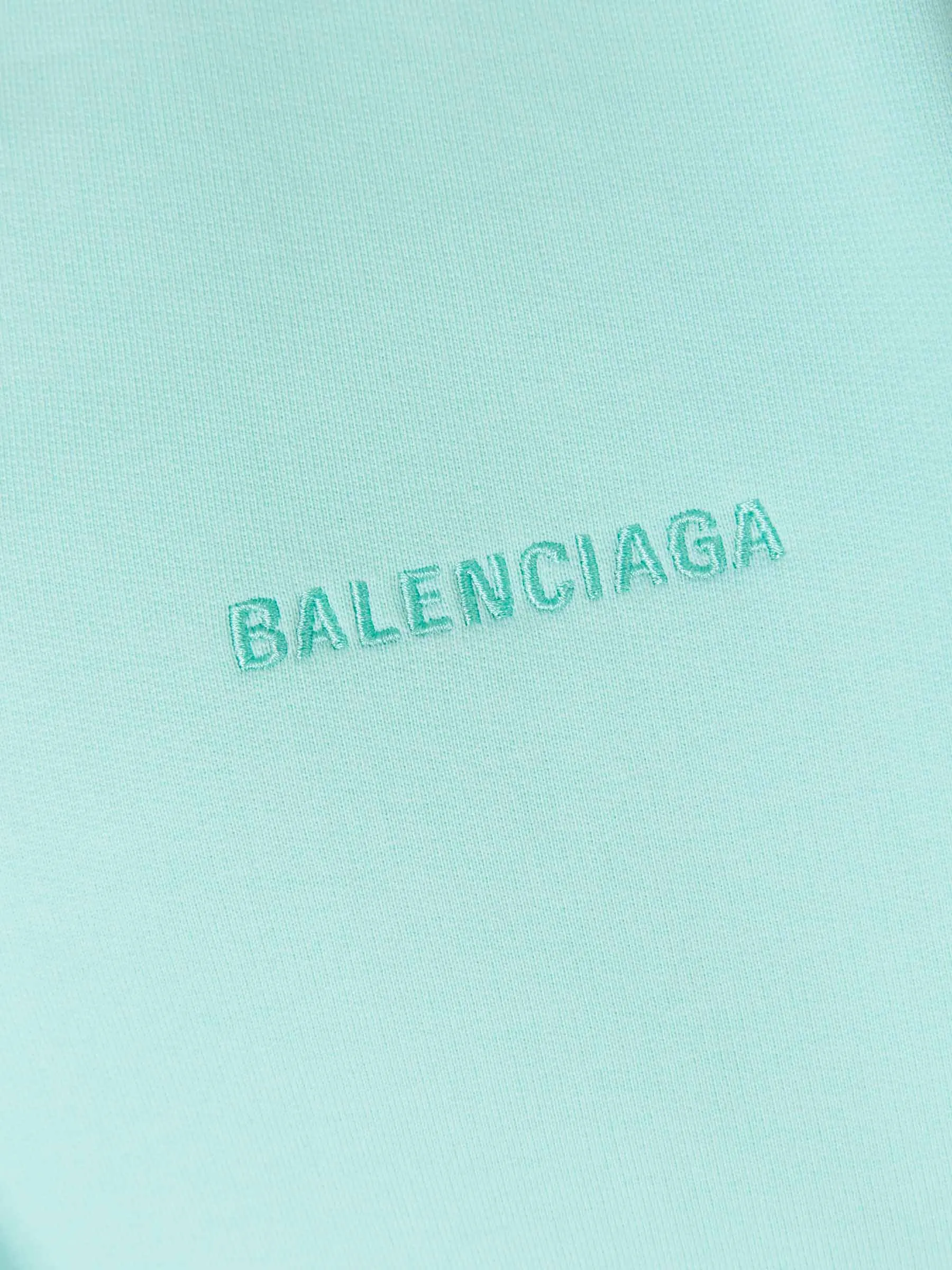 Balenciaga Logo Embroidered Hoodie