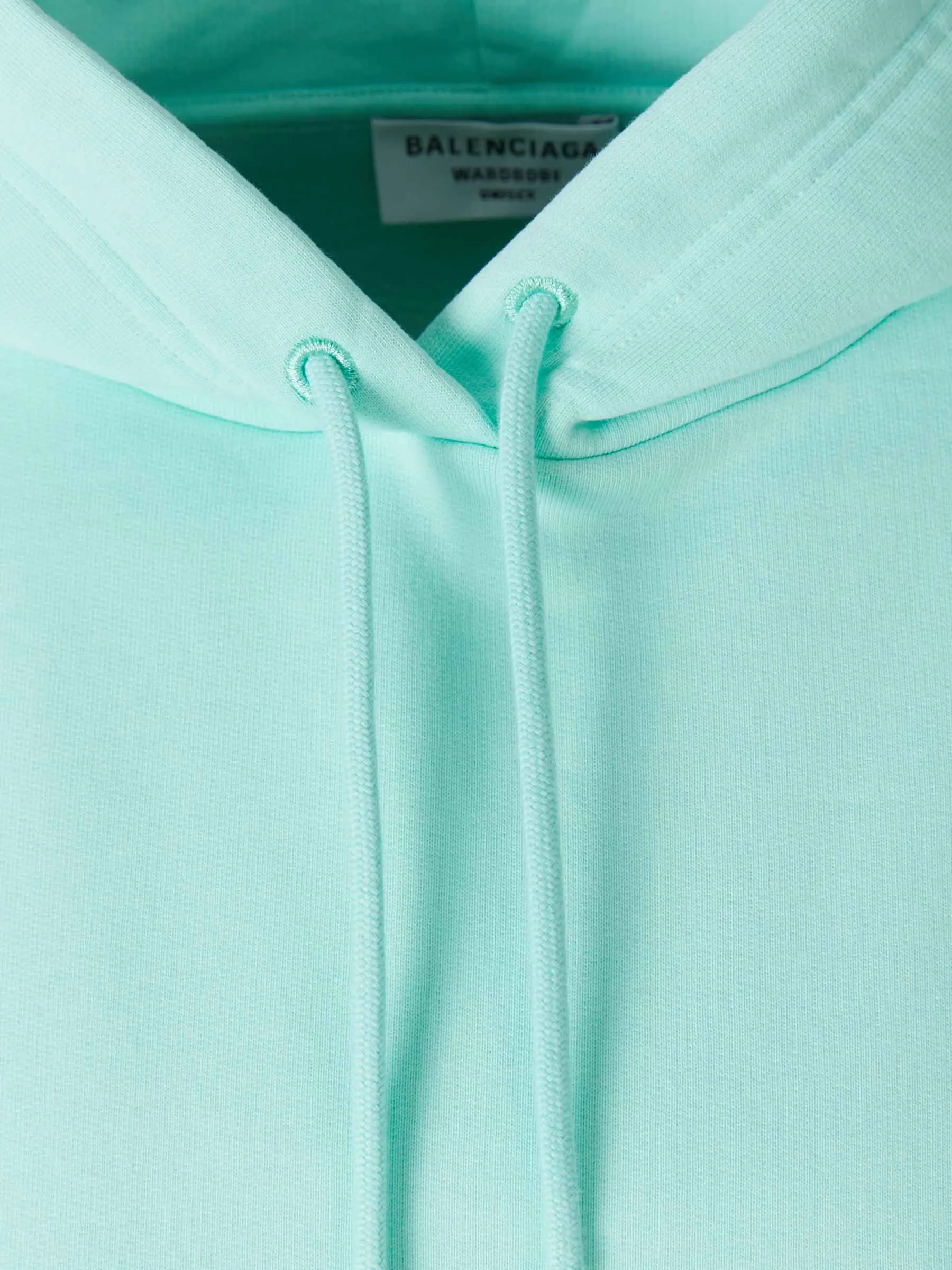 Balenciaga Logo Embroidered Hoodie