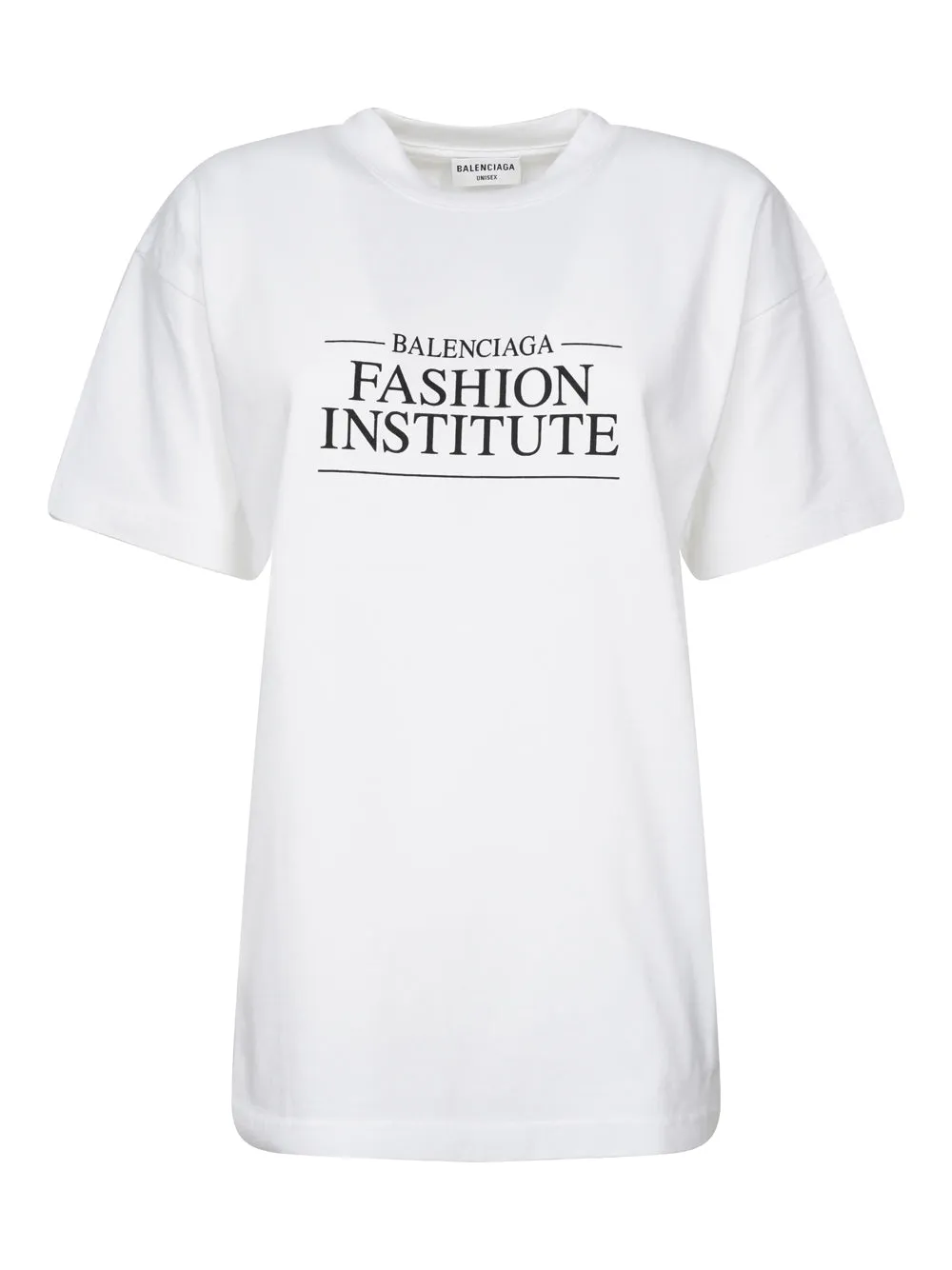 Balenciaga Logo Printed Crewneck T-Shirt