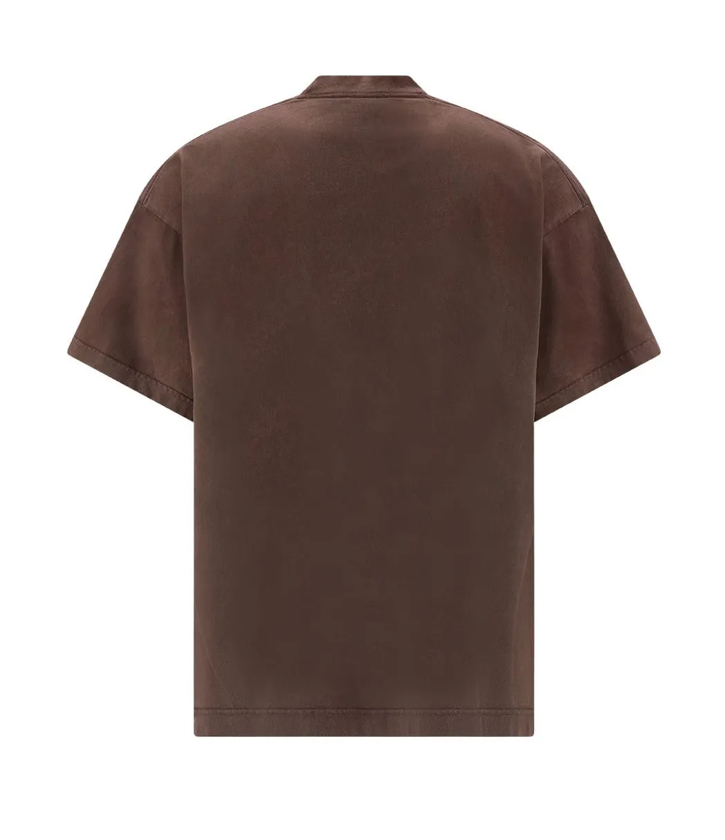 Balenciaga Logo Printed Crewneck T-Shirt
