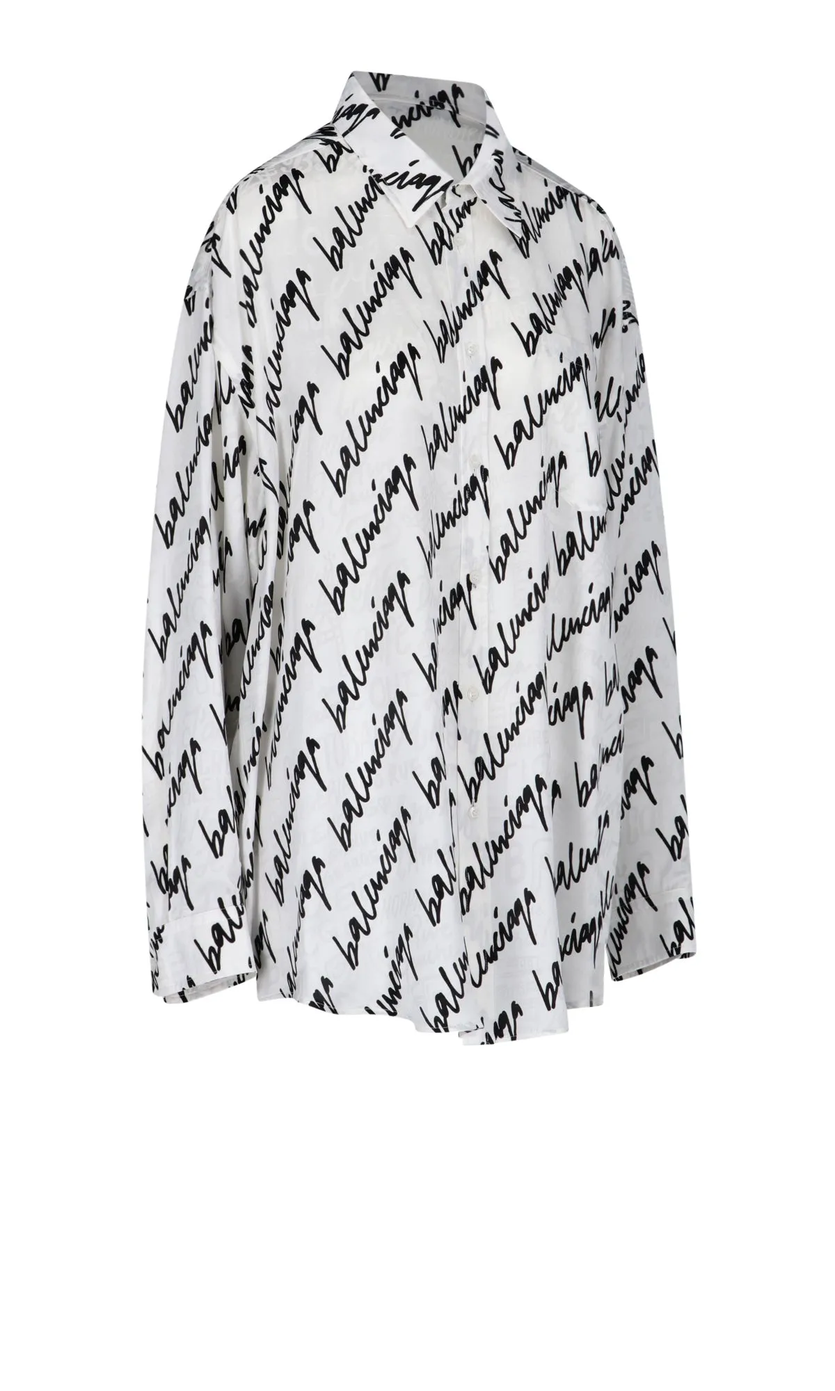 Balenciaga New Scribble Printed Shirt