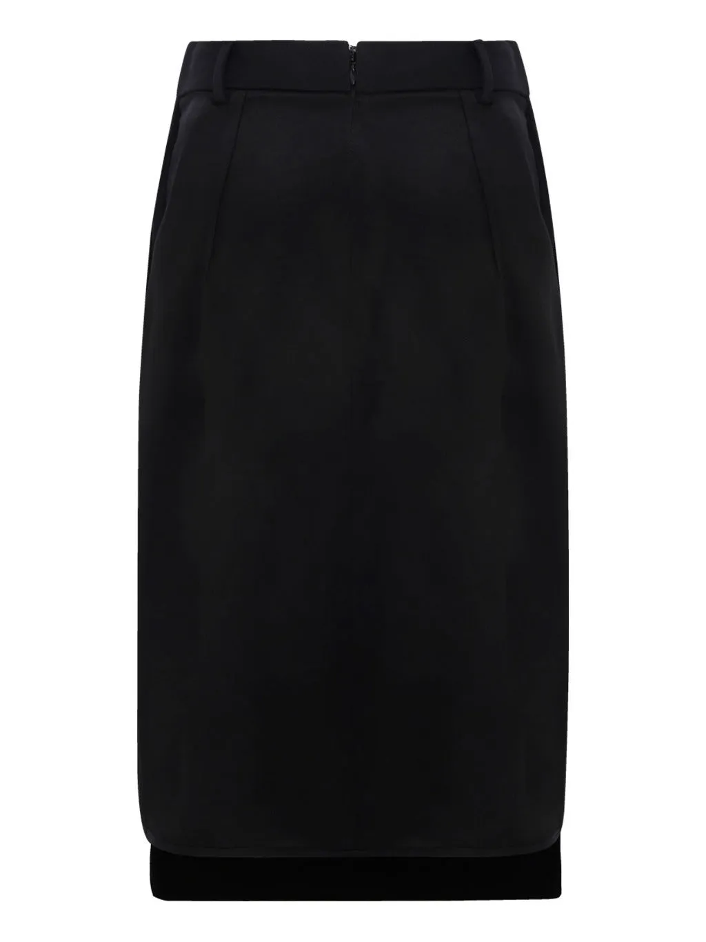 Balenciaga Panelled Midi Skirt