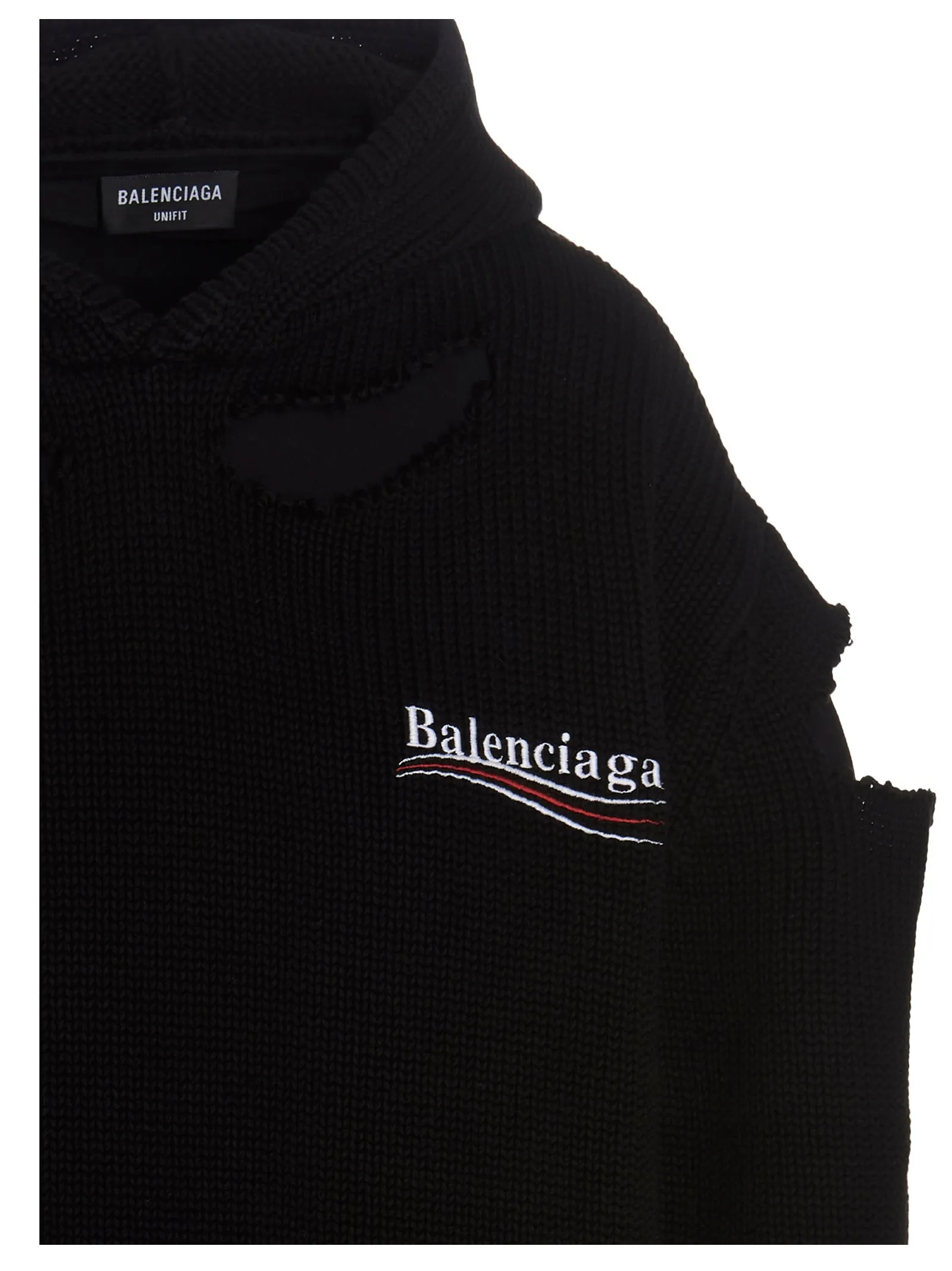 Balenciaga Political Campaign Destroyed Hoodie