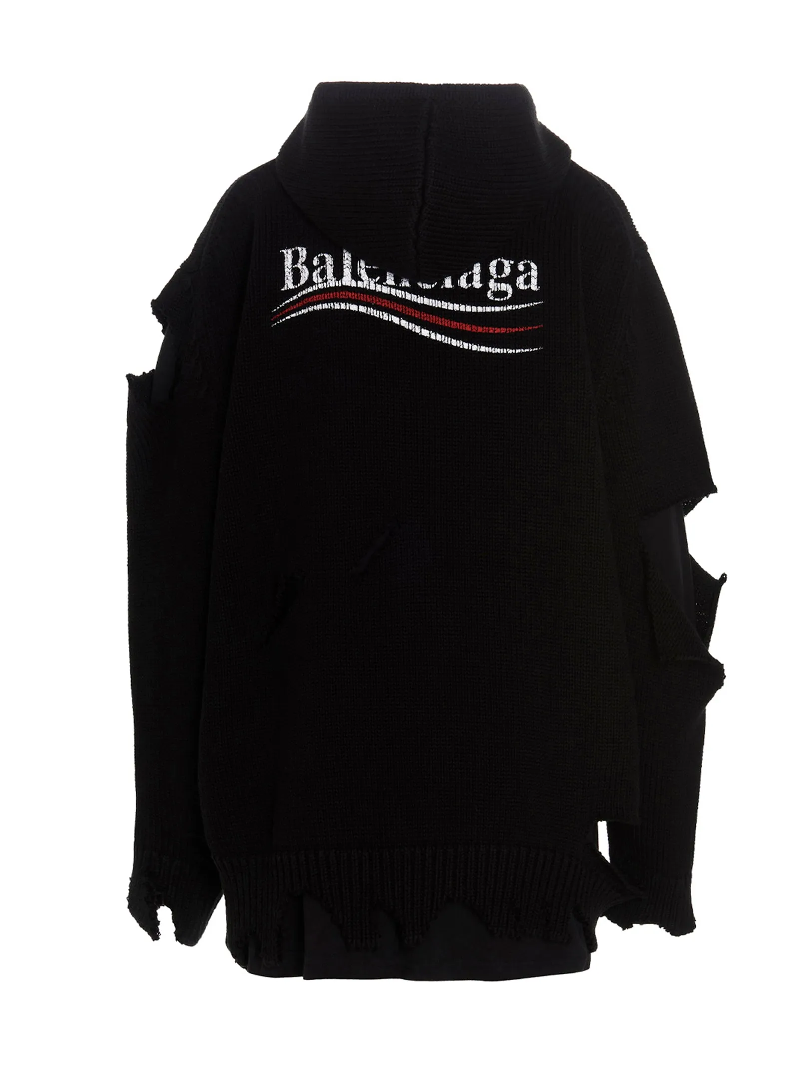 Balenciaga Political Campaign Destroyed Hoodie