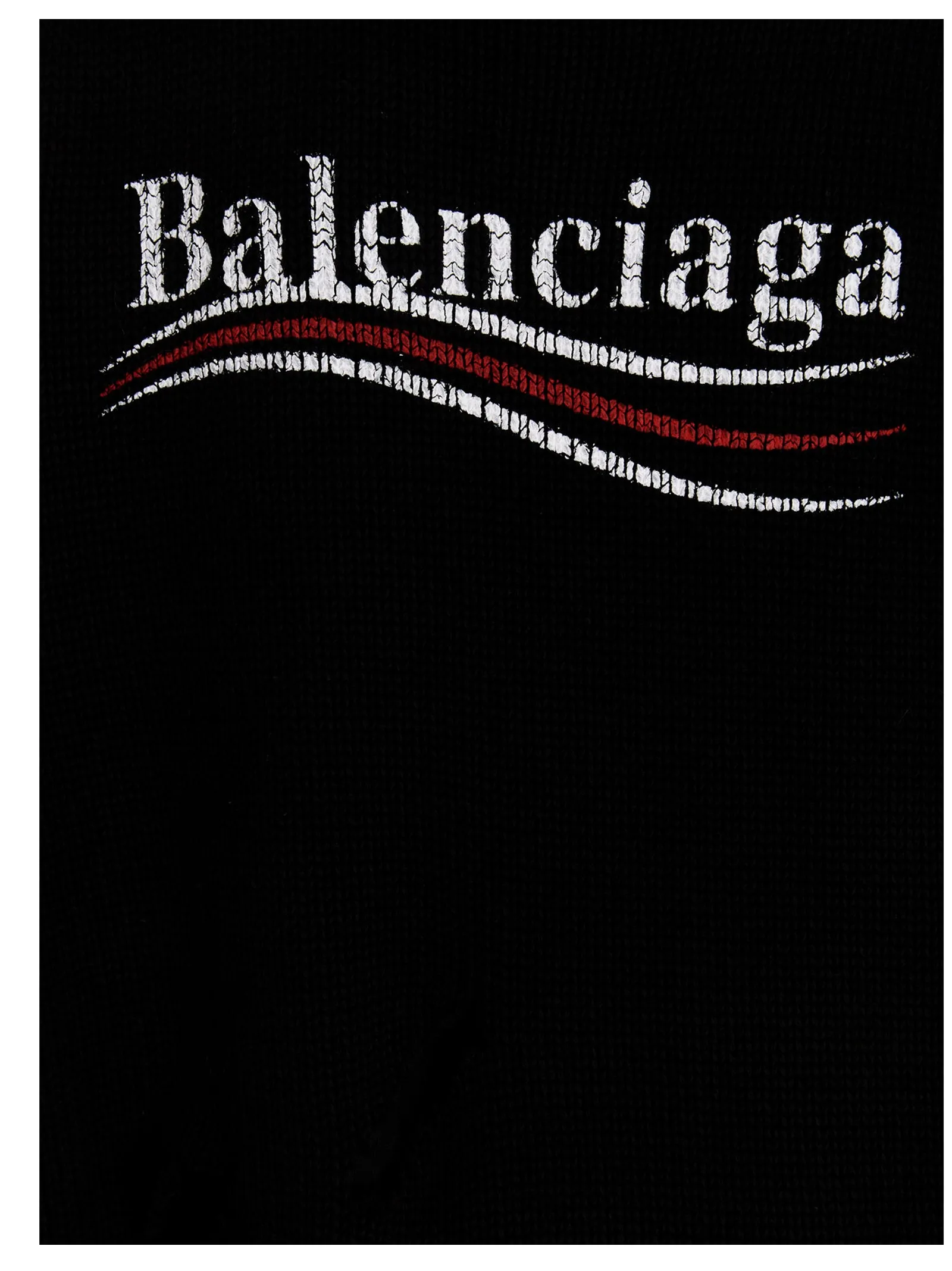 Balenciaga Political Campaign Destroyed Hoodie