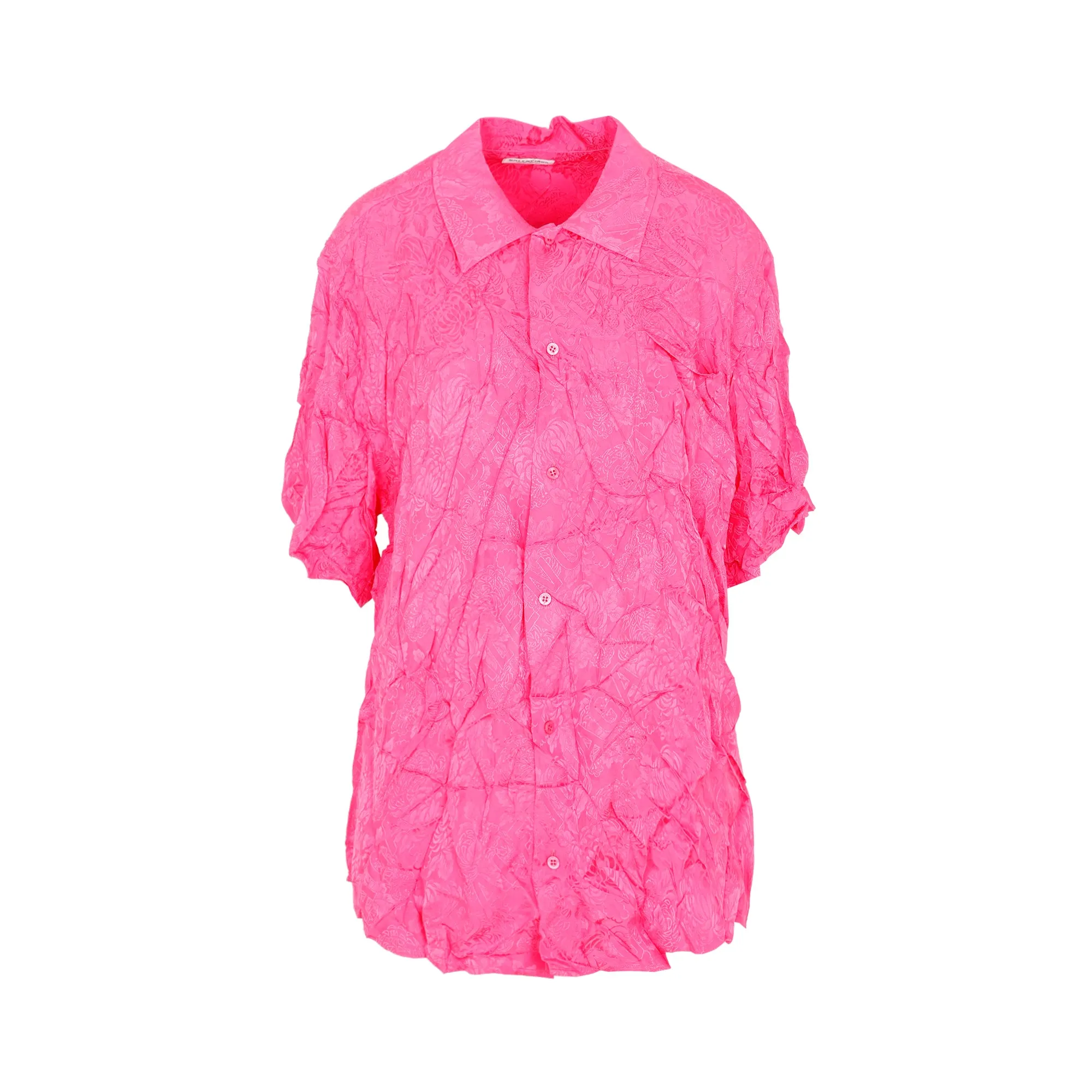 Balenciaga Short Sleeved Button-Down Shirt