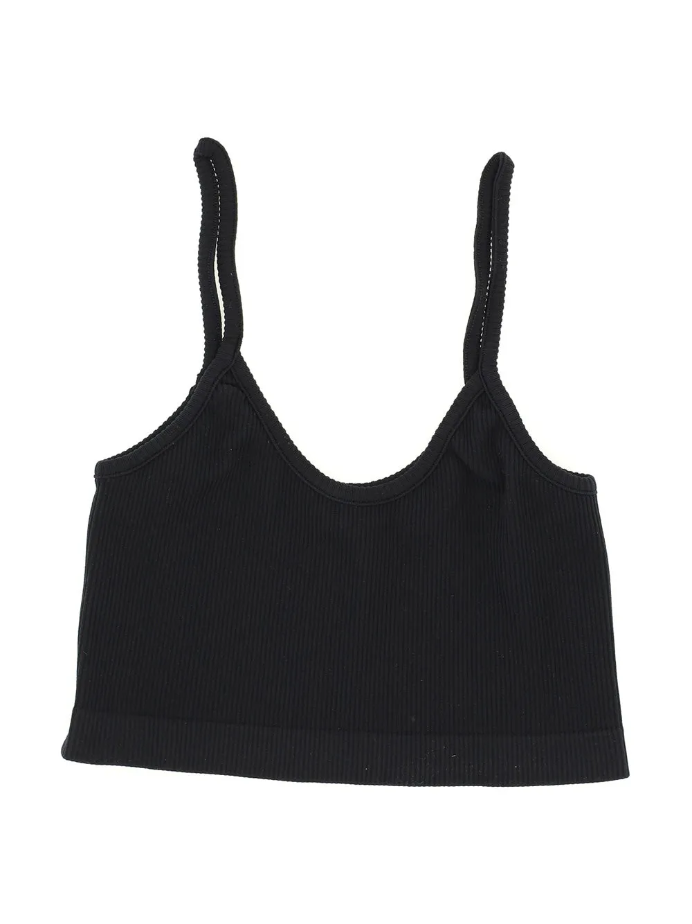 Balenciaga Square-Neck Cropped Top