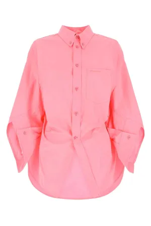 Balenciaga Swing Twisted Buttoned Shirt