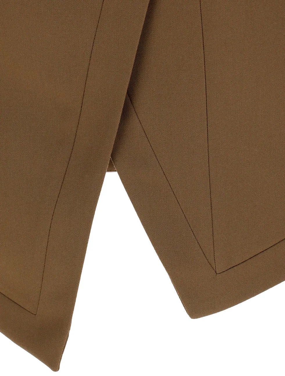 Balmain Asymmetric Buttoned Skirt
