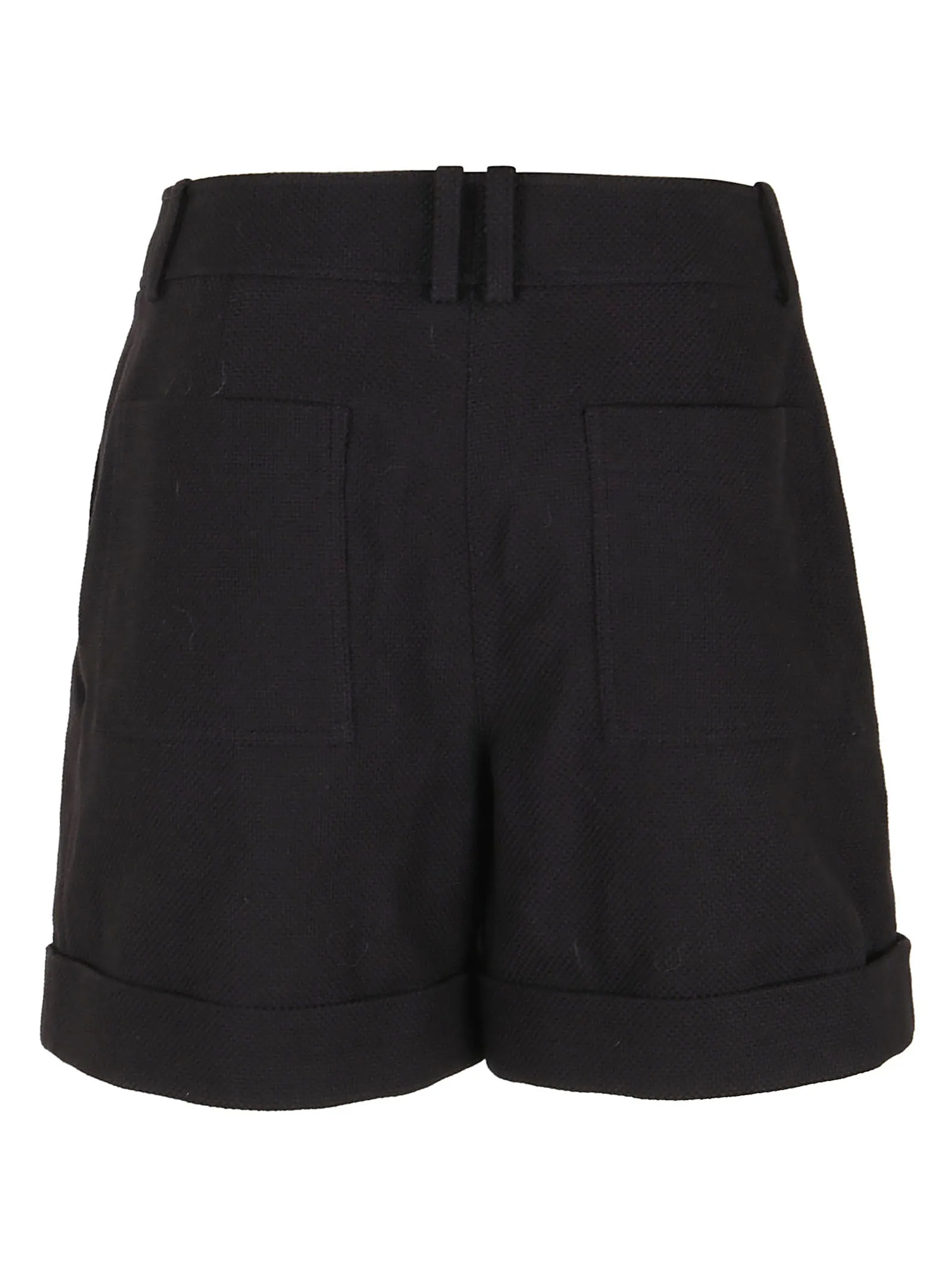 Balmain Button Detailed Flared Shorts