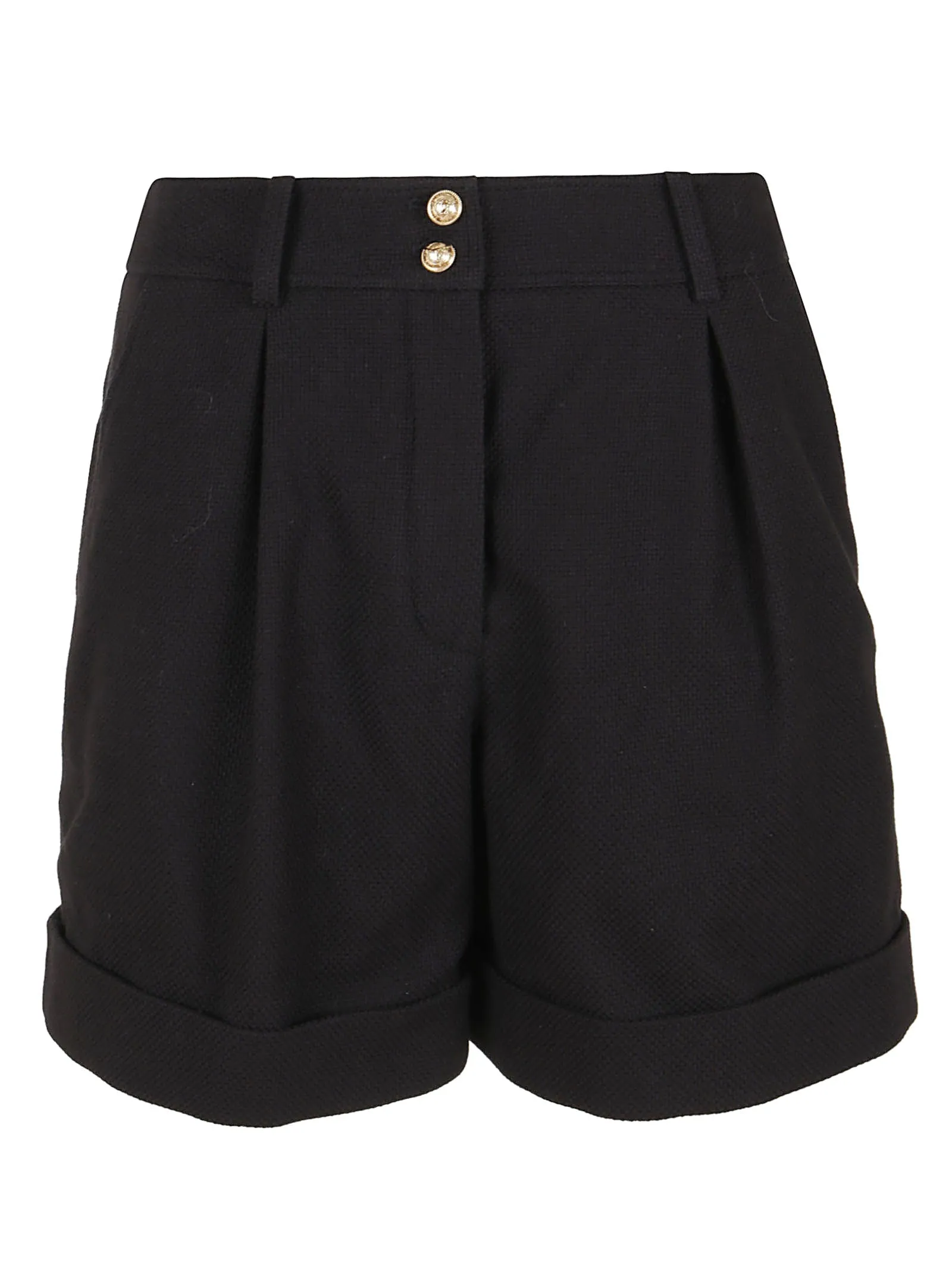 Balmain Button Detailed Flared Shorts