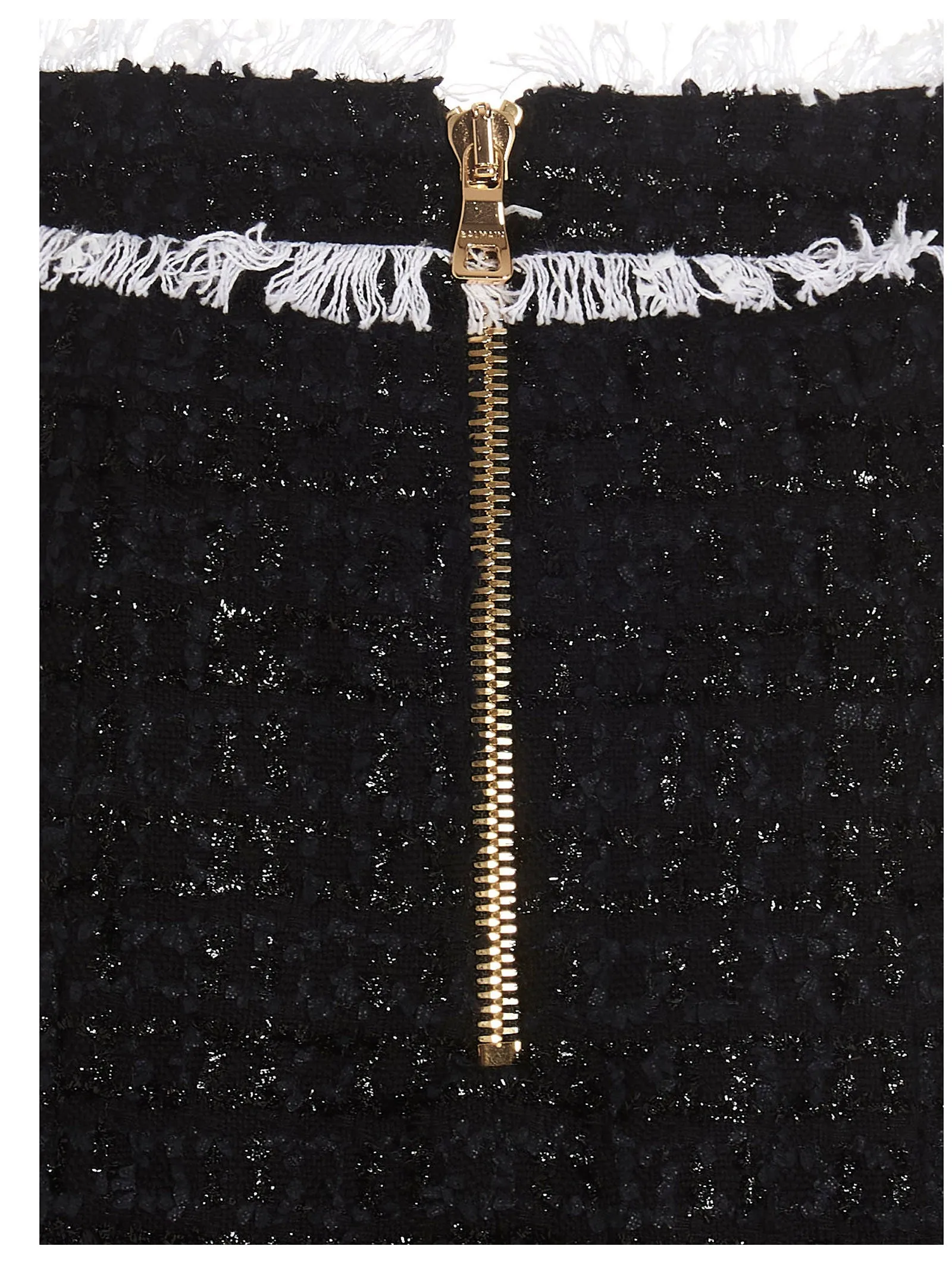 Balmain Button Detailed Mini Skirt