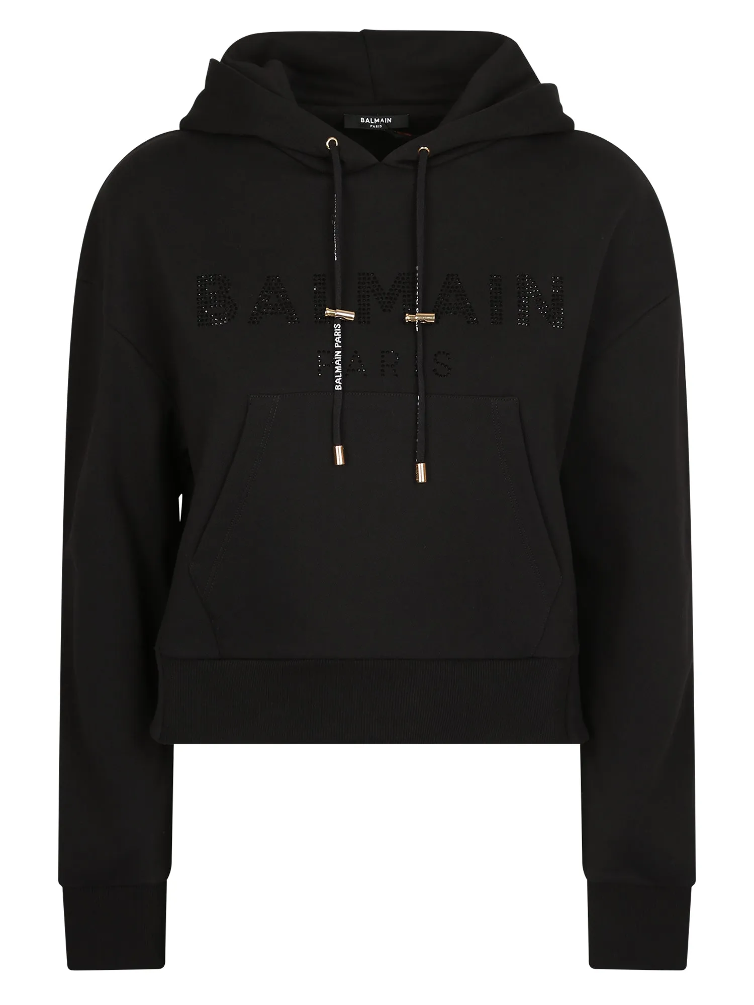 Balmain Embellished Logo Hoodie
