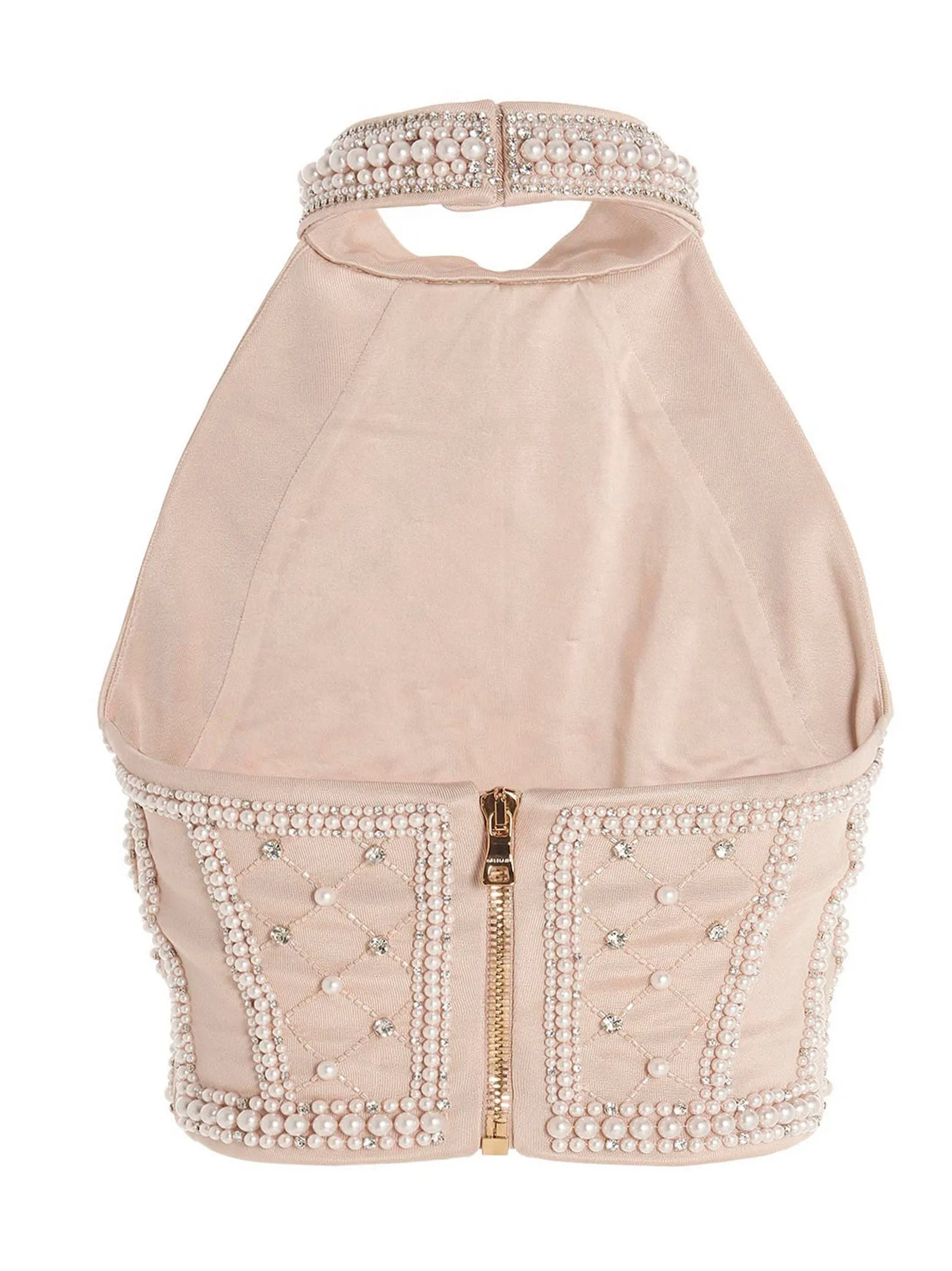 Balmain Embellished Sleeveless Top