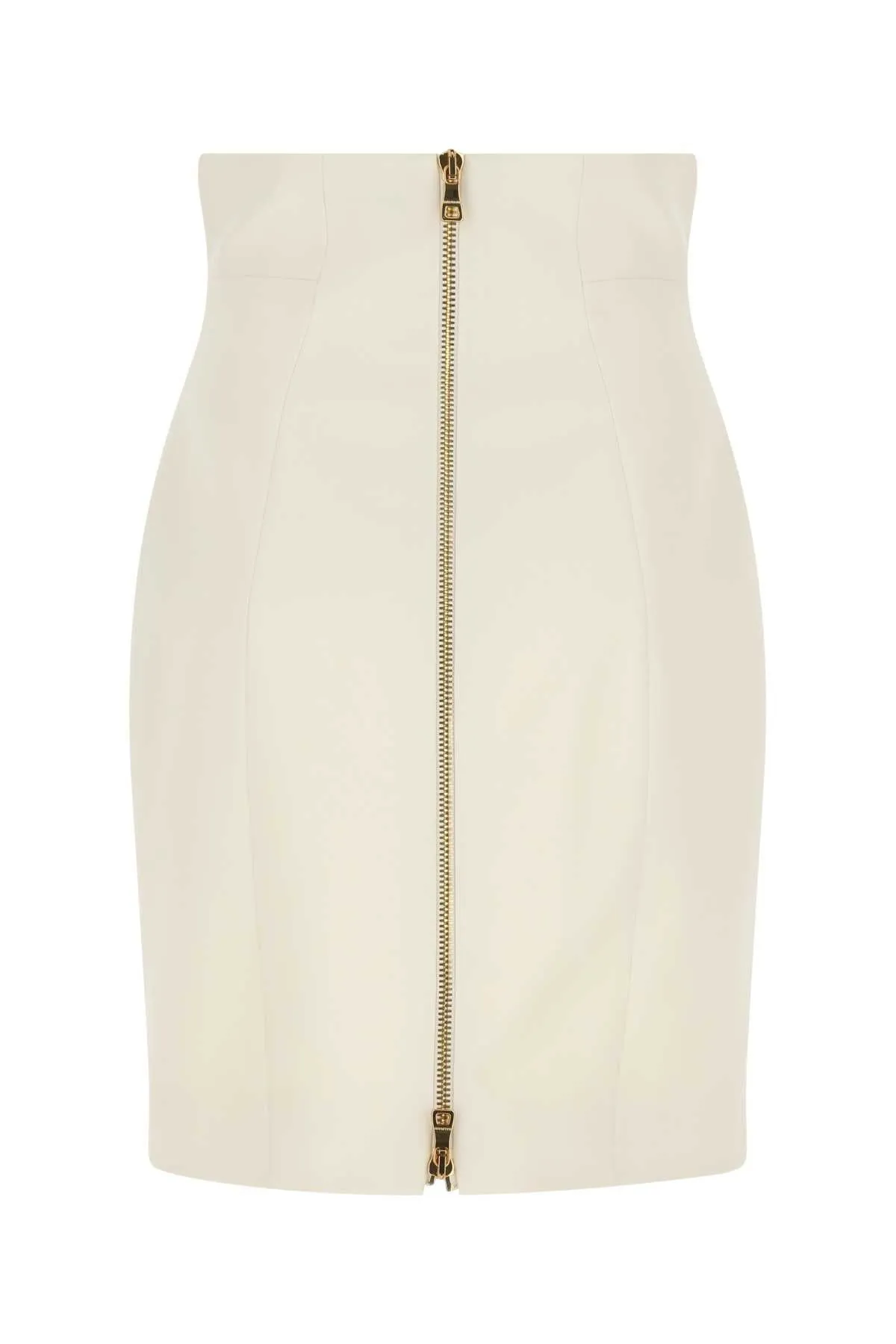 Balmain High-Waist Mini Skirt