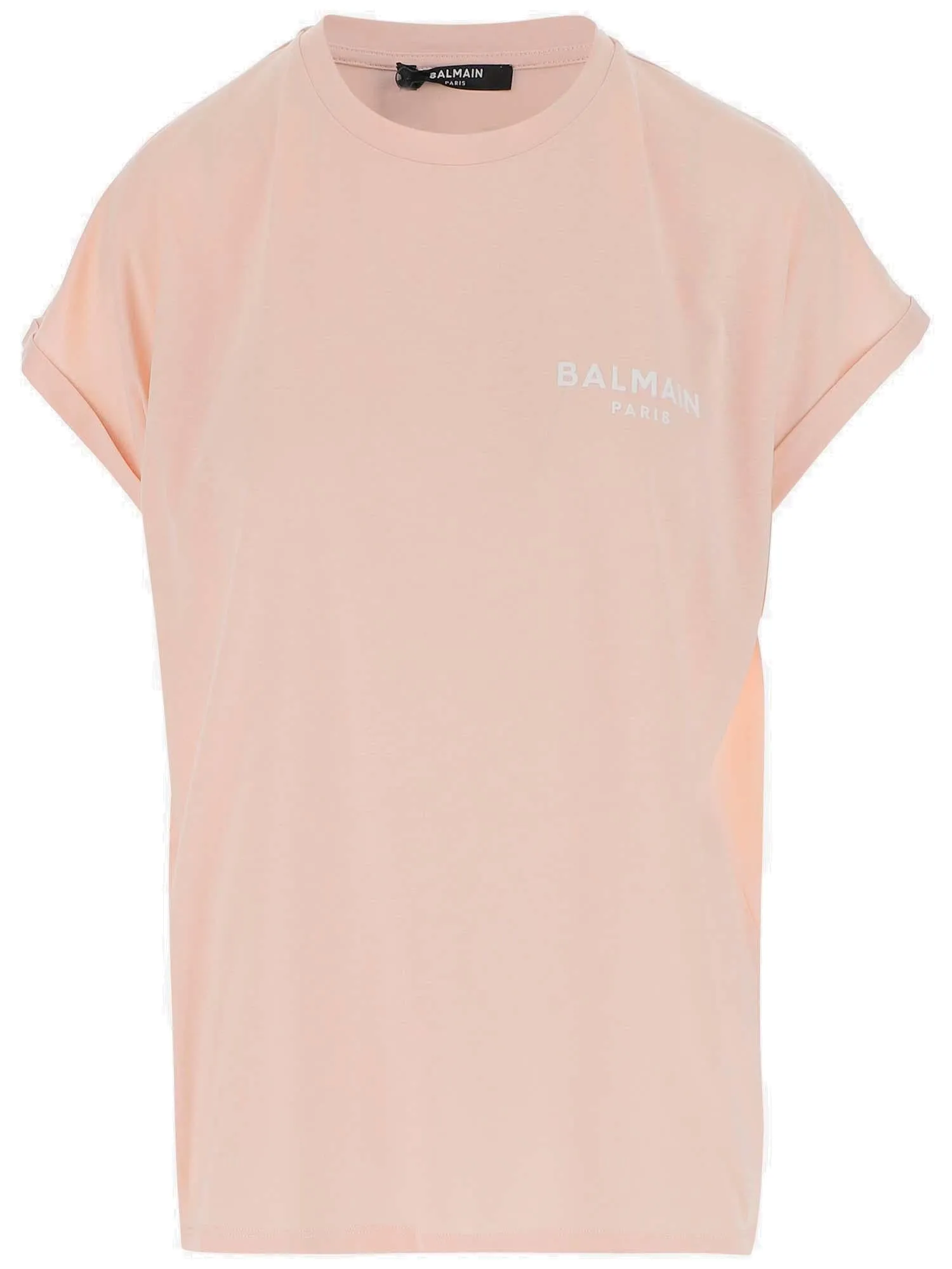 Balmain Logo Printed Crewneck T-Shirt