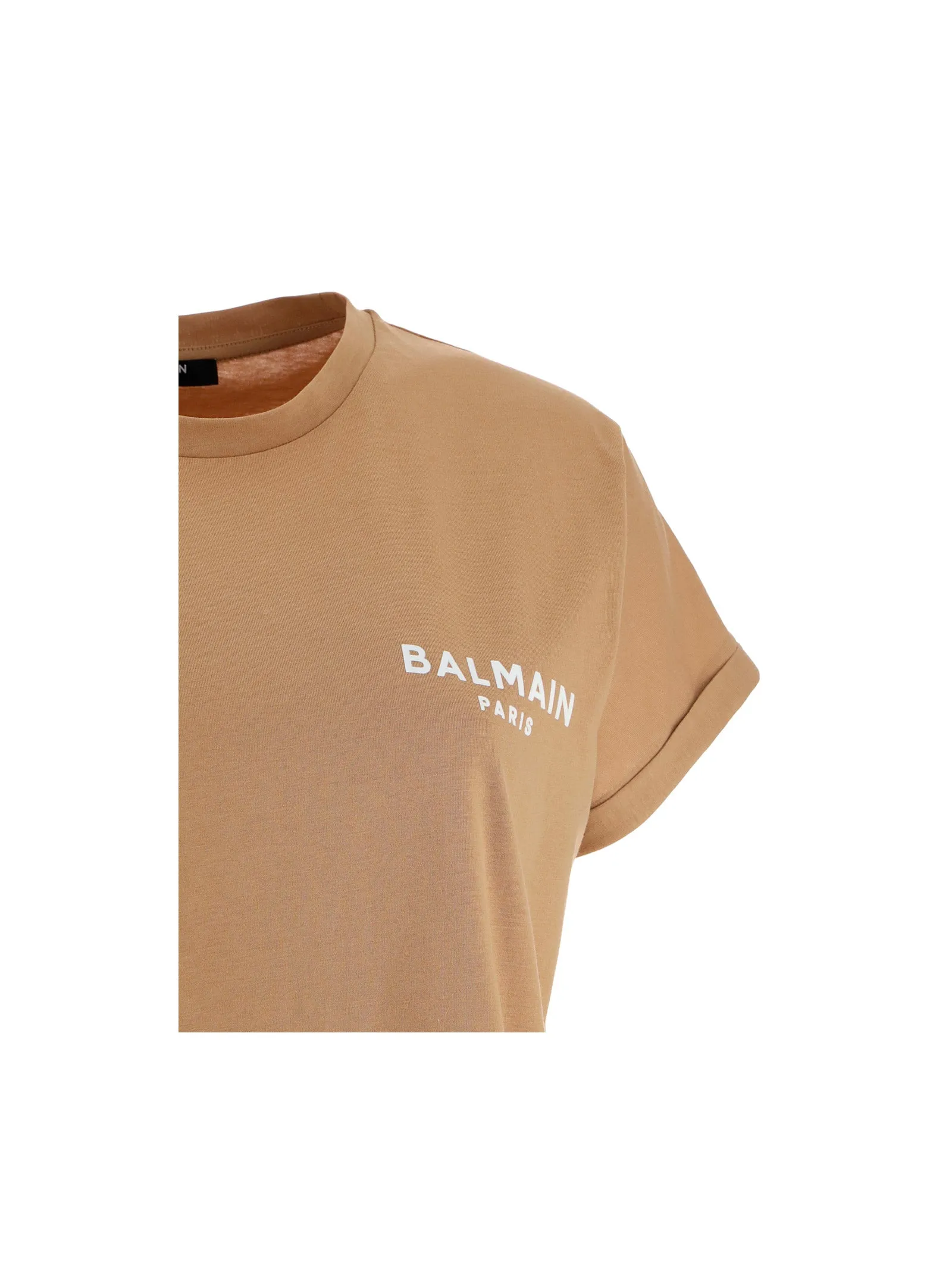 Balmain Logo Printed Crewneck T-Shirt