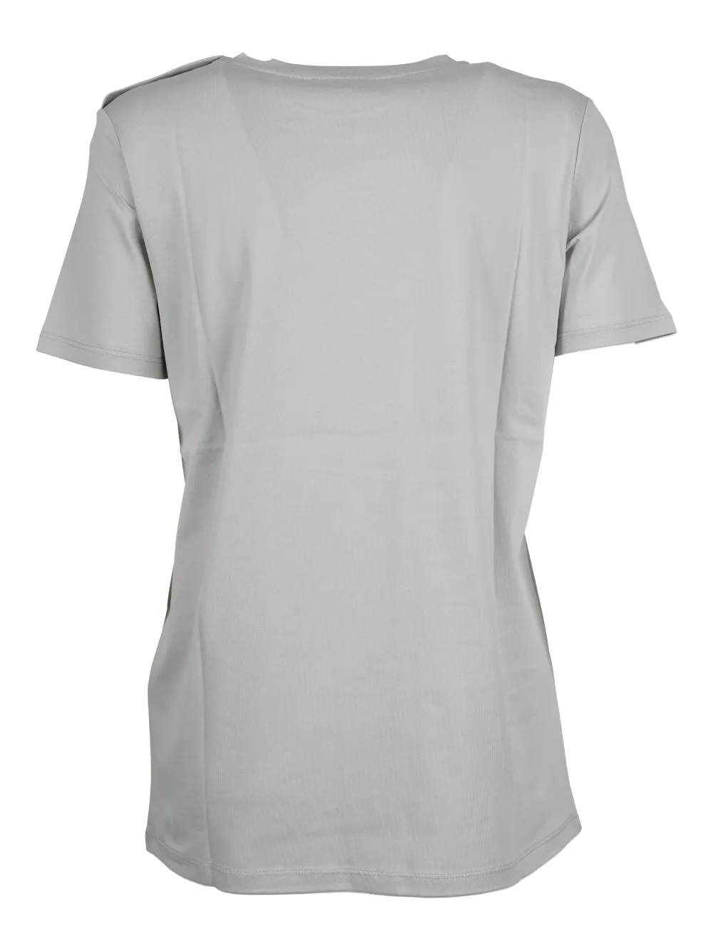 Balmain Logo Printed Crewneck T-Shirt