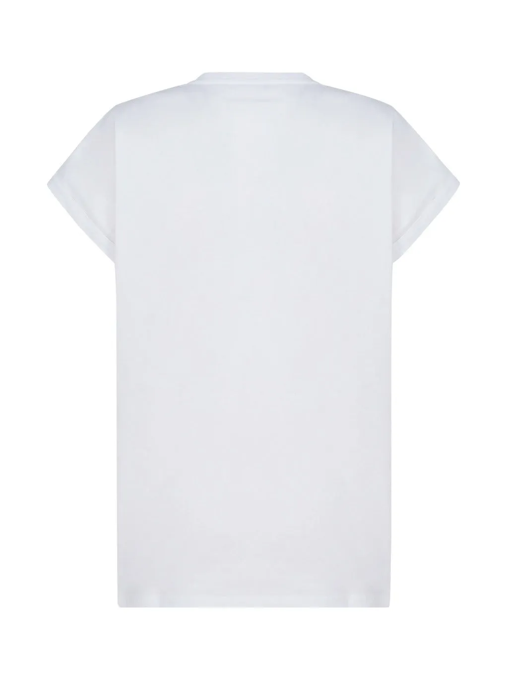 Balmain Logo Printed Crewneck T-Shirt