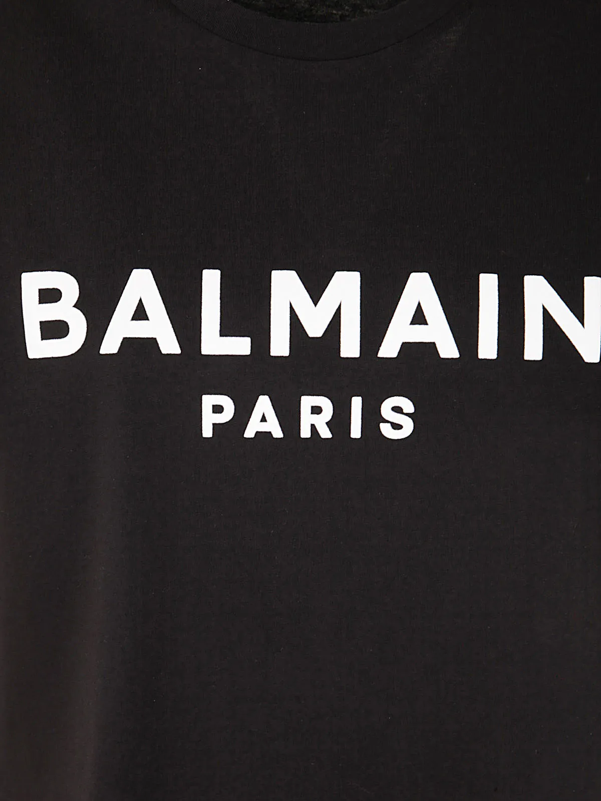 Balmain Logo Printed Crewneck T-Shirt