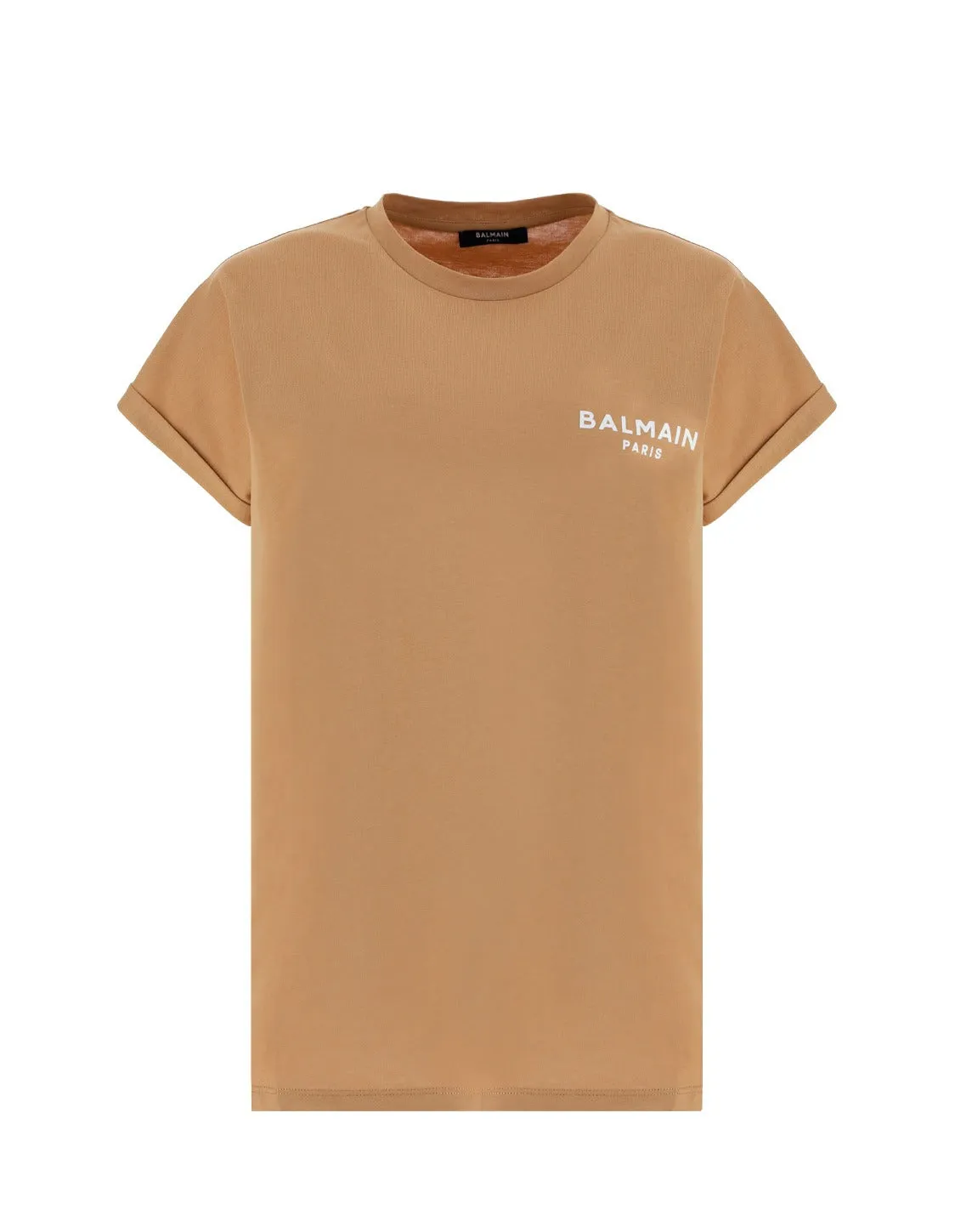 Balmain Logo Printed Crewneck T-Shirt