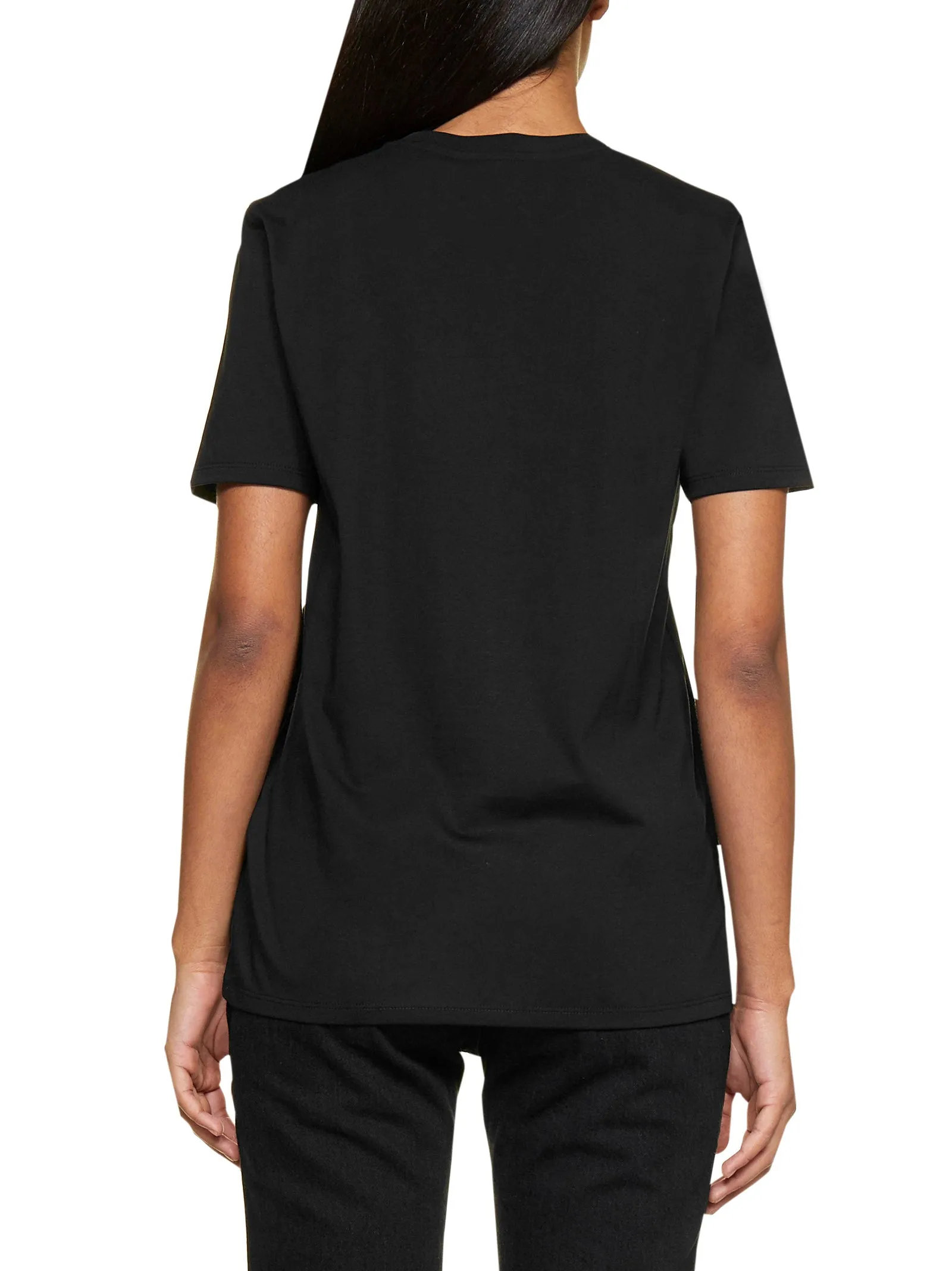 Balmain Logo Printed Crewneck T-Shirt
