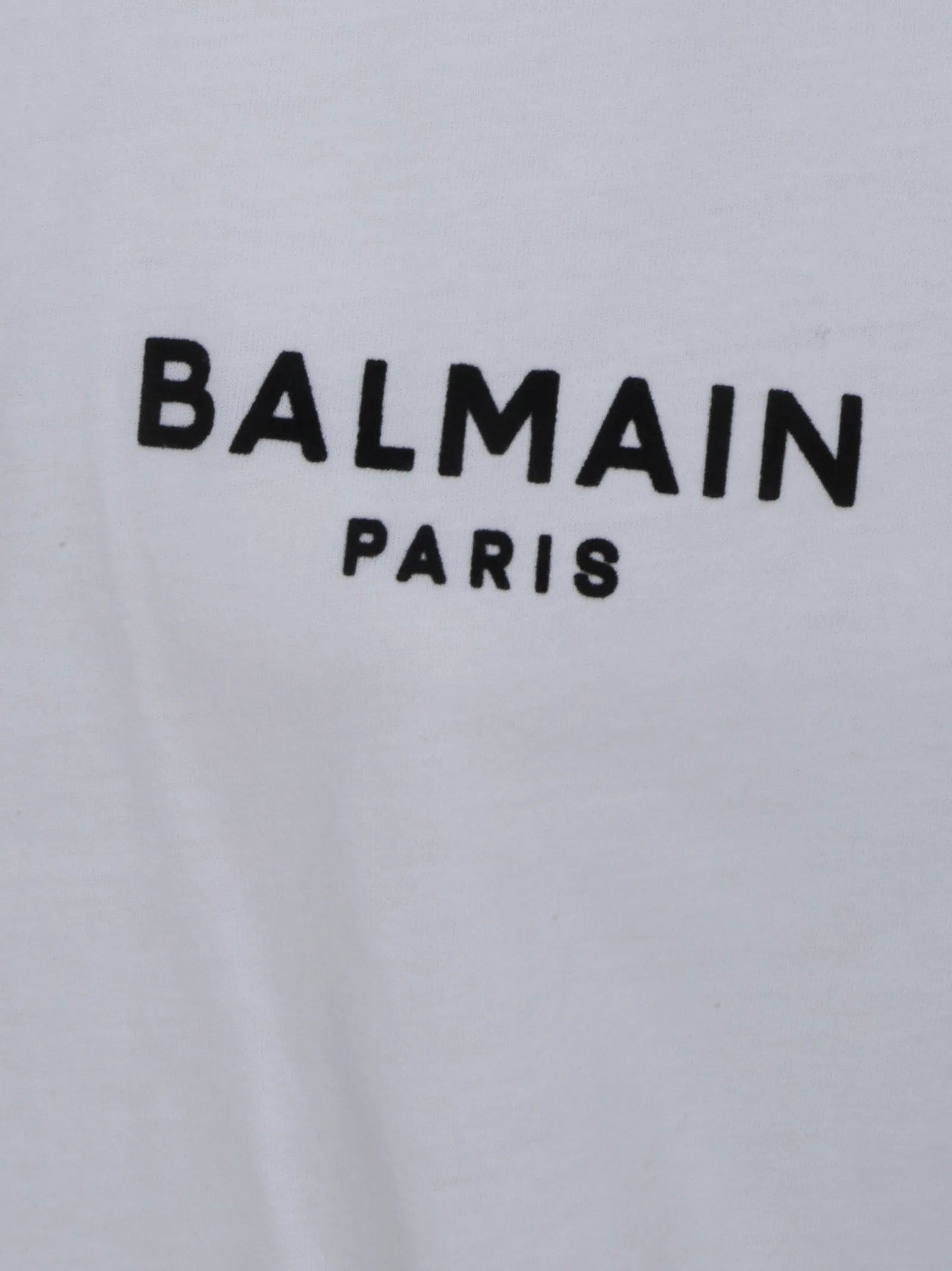 Balmain Logo Printed Crewneck T-Shirt