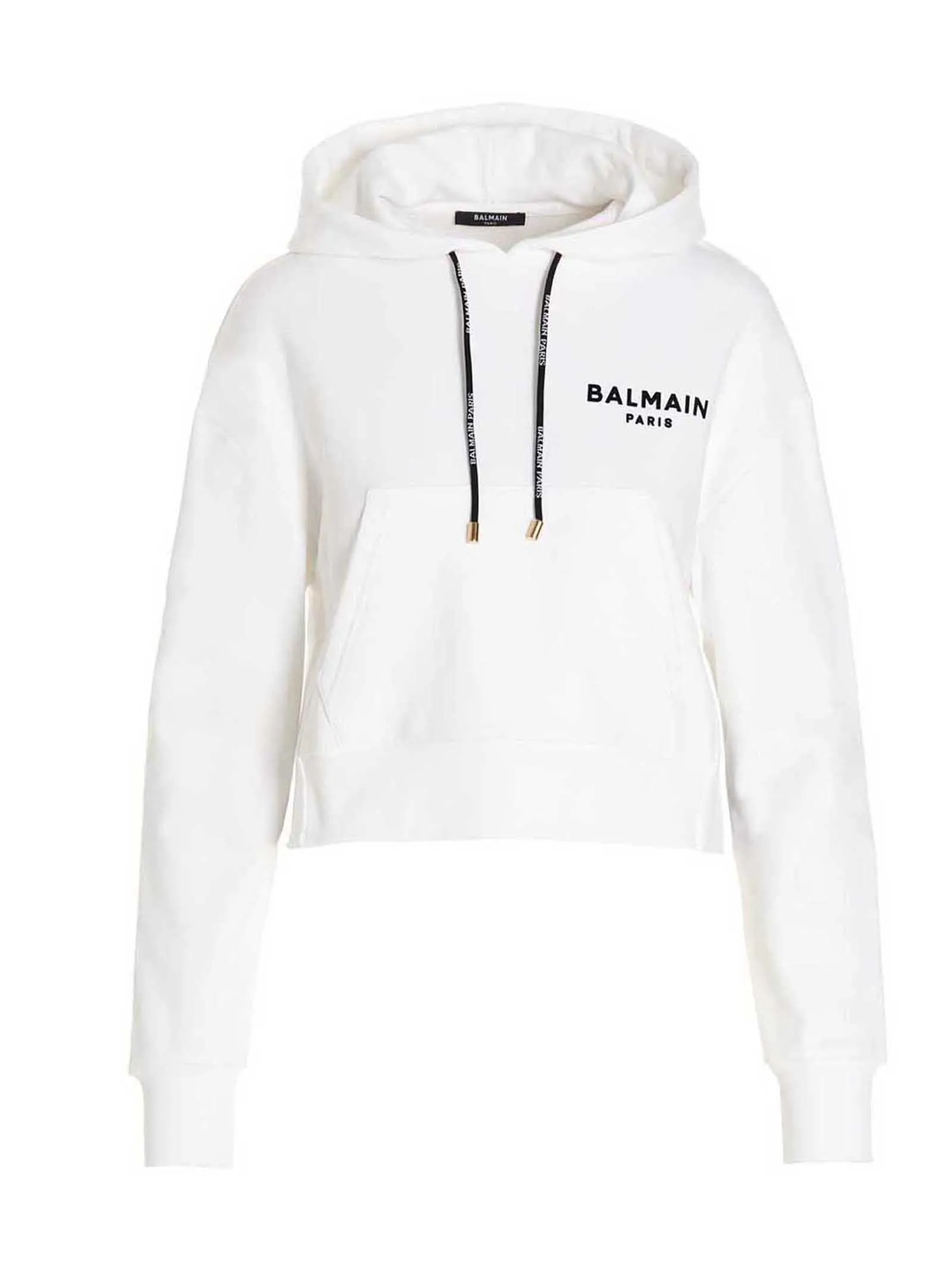 Balmain Logo Printed Hoodie