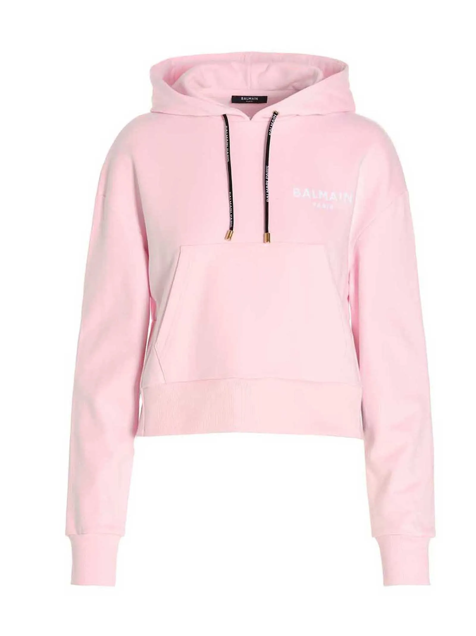 Balmain Logo Printed Hoodie