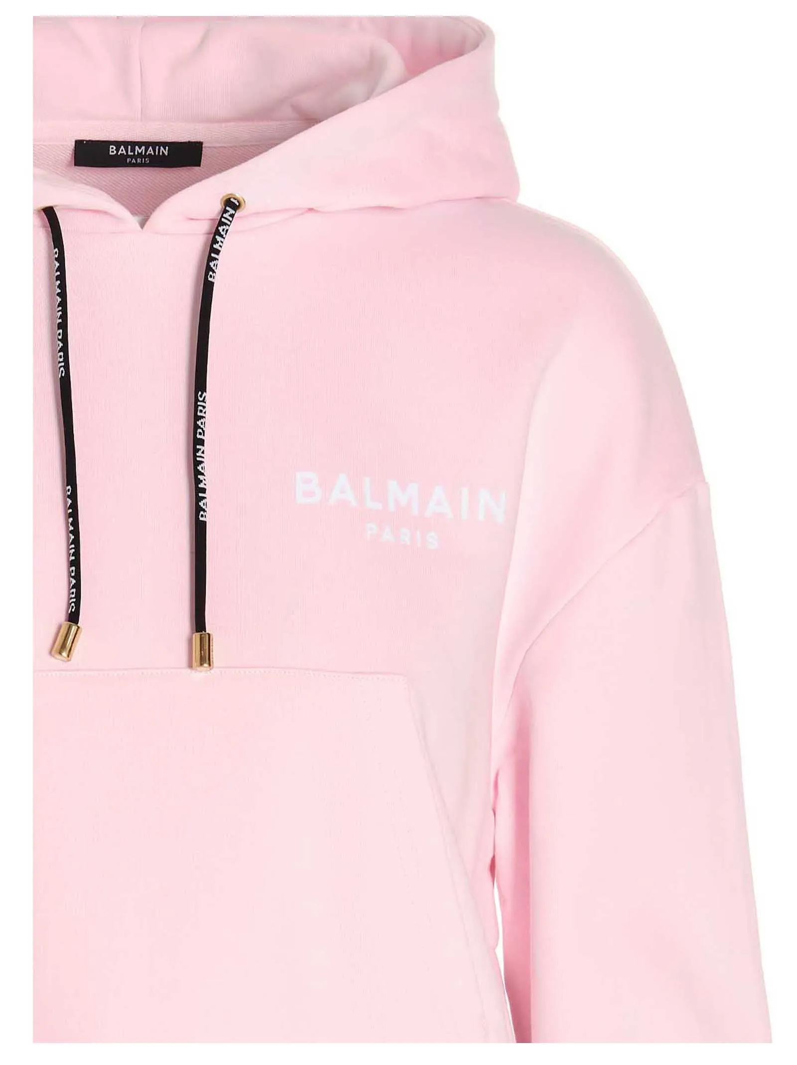 Balmain Logo Printed Hoodie