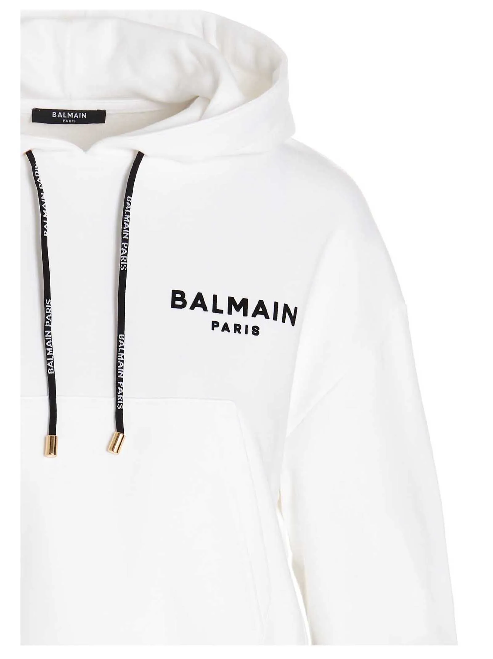 Balmain Logo Printed Hoodie