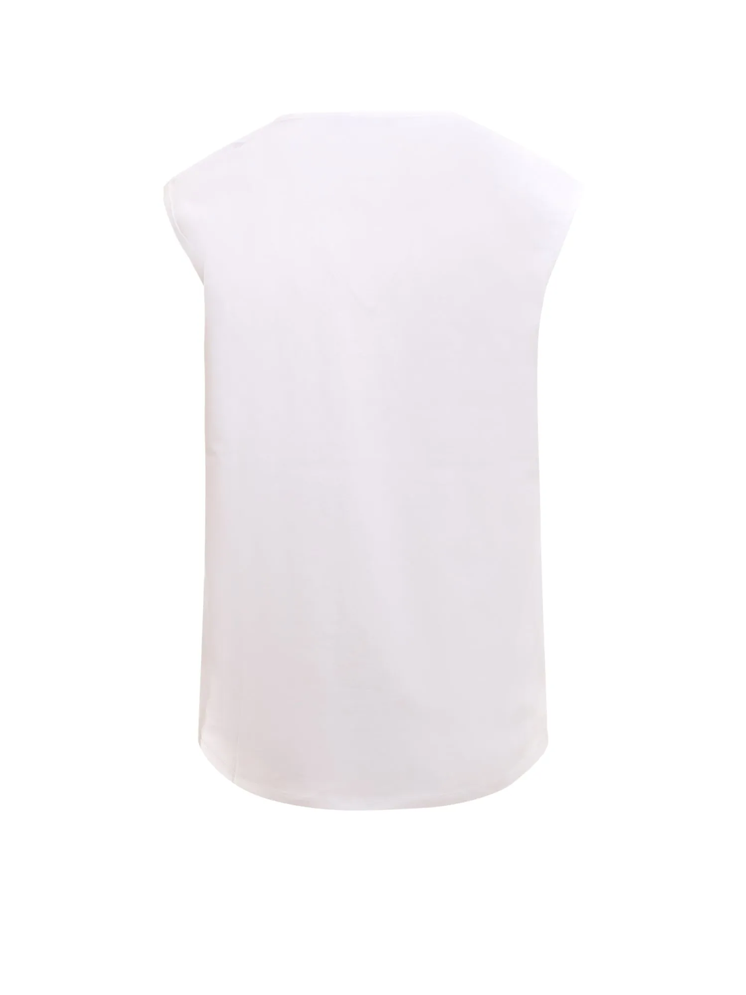 Balmain Logo Printed Sleeveless Top